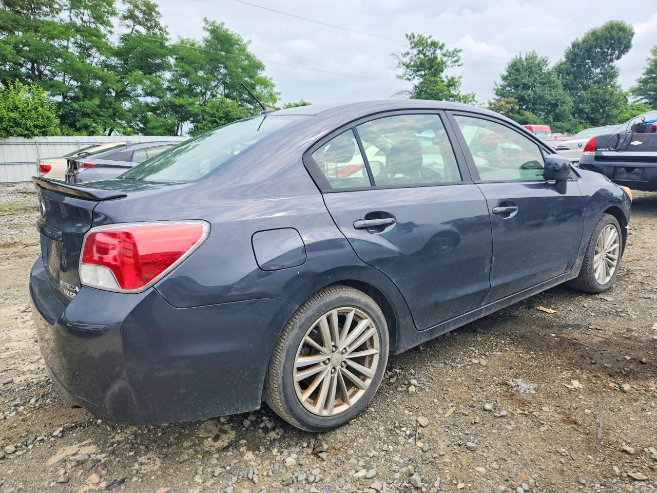 2012 Subaru Impreza Premium Charcoal vin: JF1GJAD67CG027861