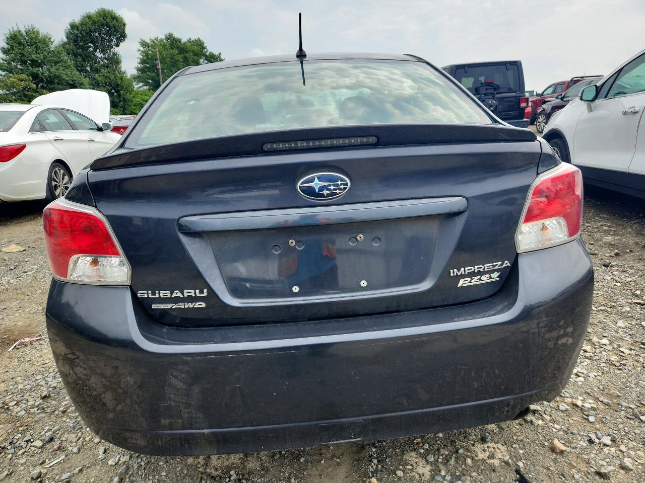 2012 Subaru Impreza Premium Charcoal vin: JF1GJAD67CG027861
