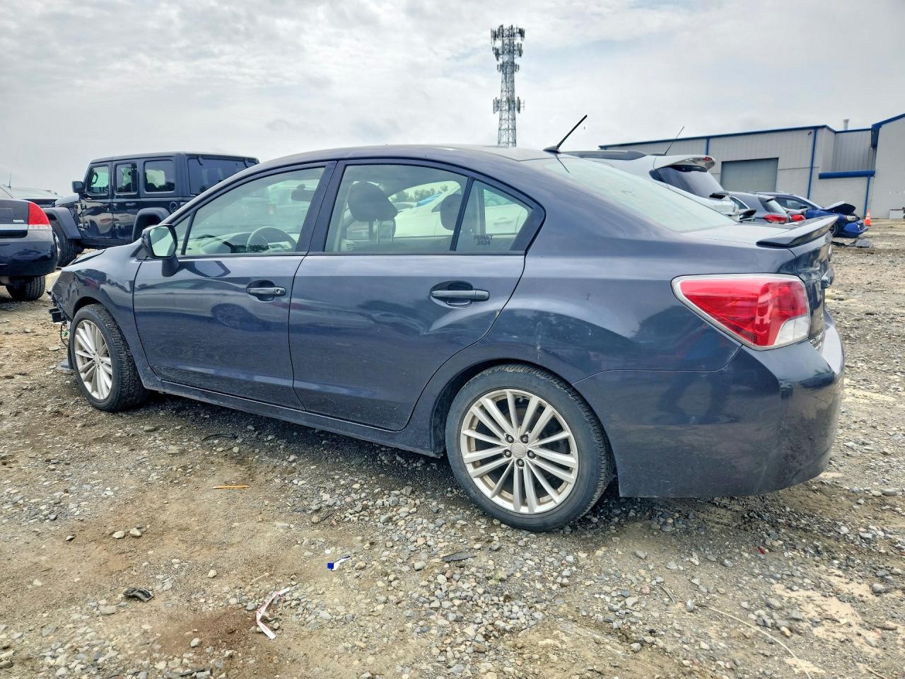 2012 Subaru Impreza Premium Charcoal vin: JF1GJAD67CG027861
