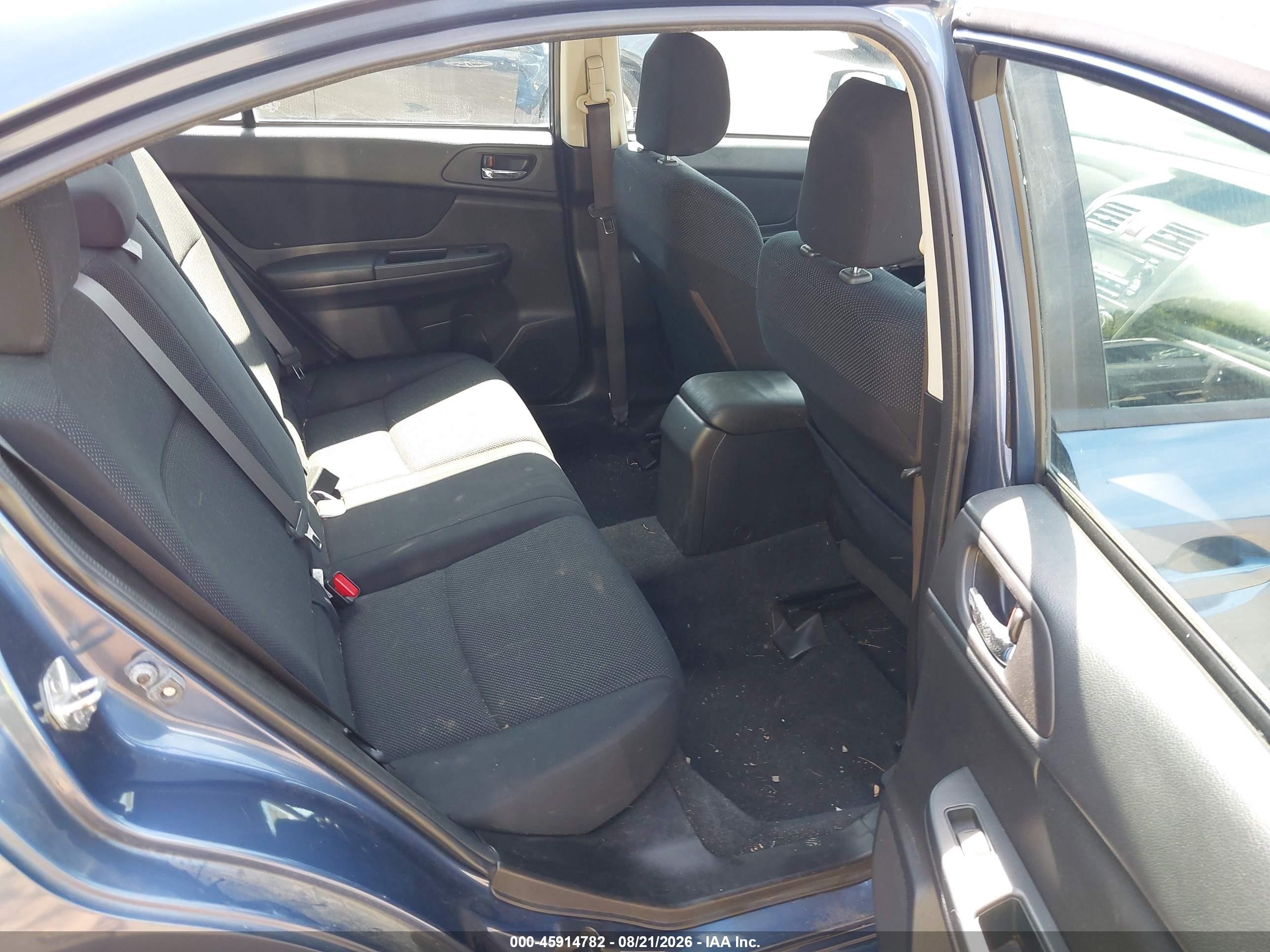2012 Subaru Impreza 2.0i Premium Blue vin: JF1GJAD67CH005353