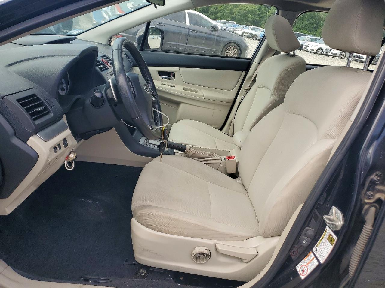 2013 Subaru Impreza Premium Black vin: JF1GJAD68DH014919