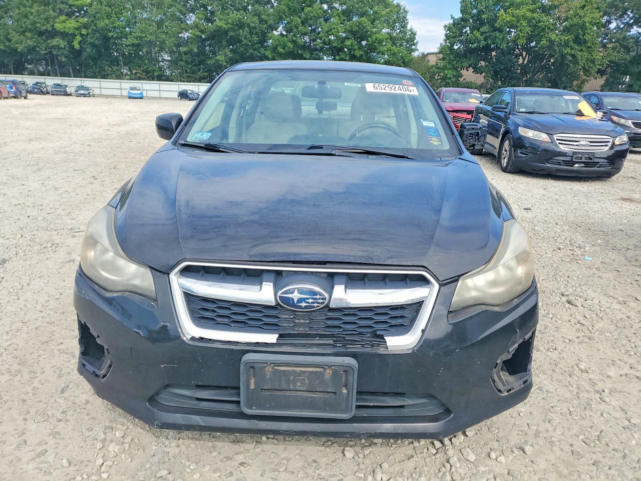 2013 Subaru Impreza Premium Black vin: JF1GJAD68DH014919