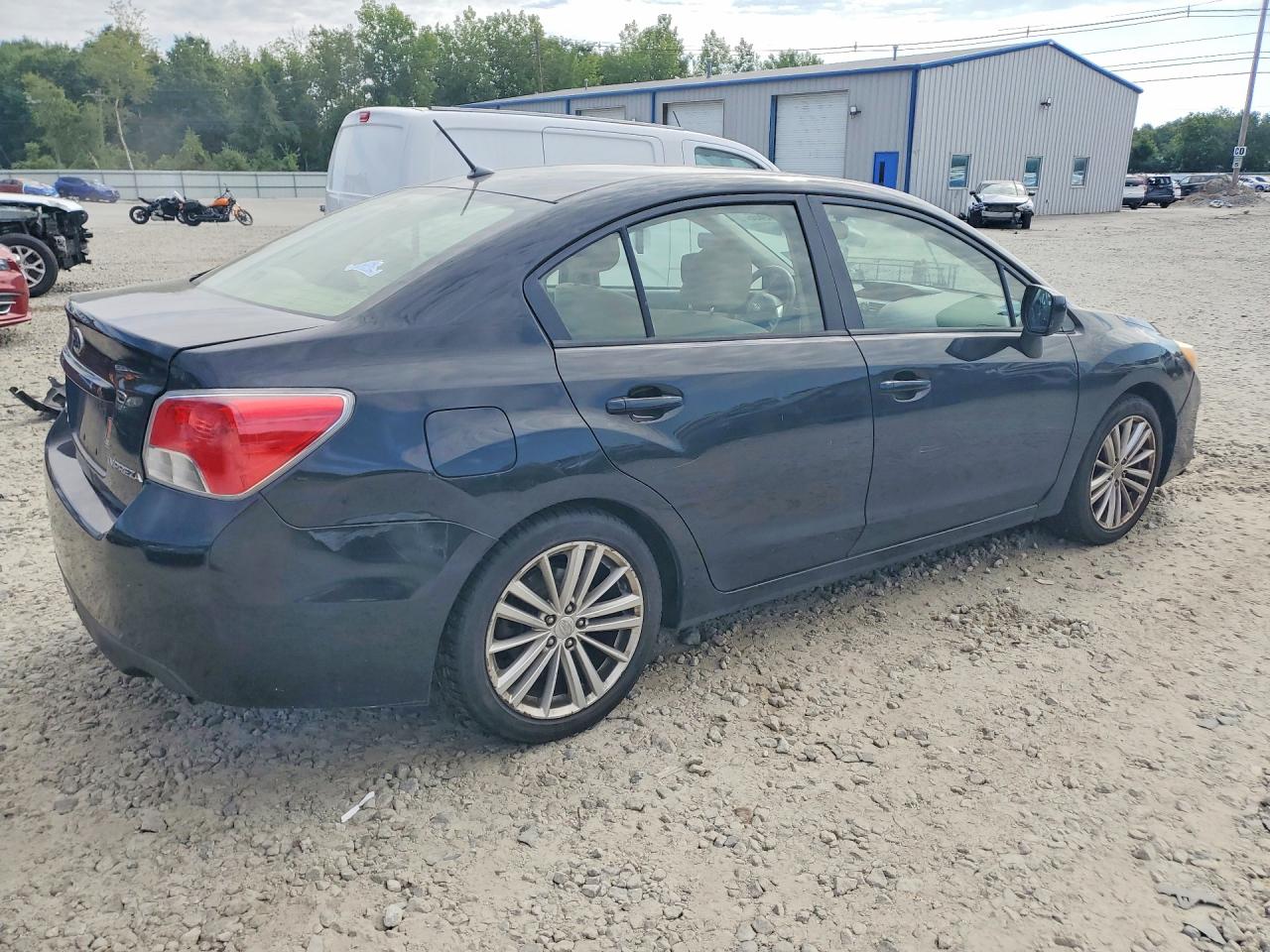 2013 Subaru Impreza Premium Black vin: JF1GJAD68DH014919