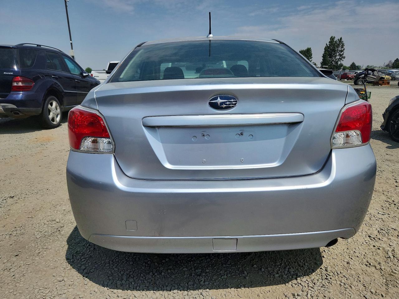 2012 Subaru Impreza Premium Silver vin: JF1GJAD69CH015043