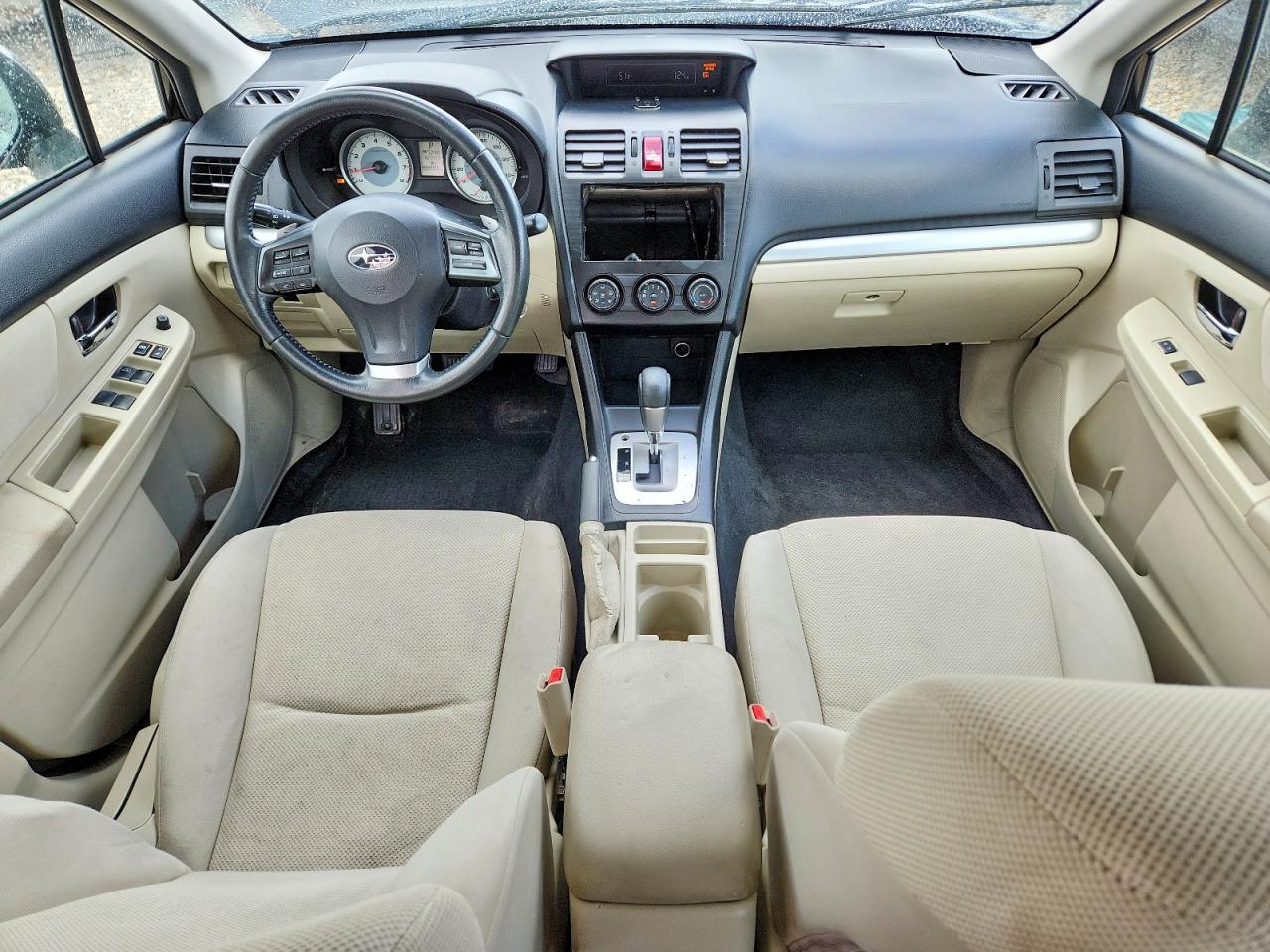 2012 Subaru Impreza Premium Black vin: JF1GJAD69CH021263