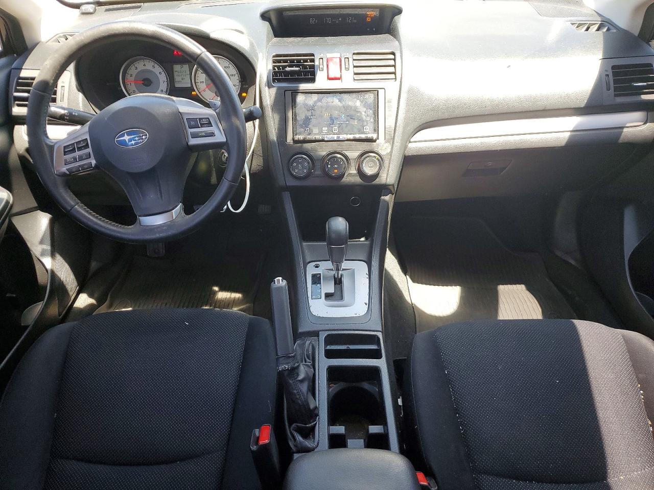 2014 Subaru Impreza Premium Black vin: JF1GJAD69EH010718