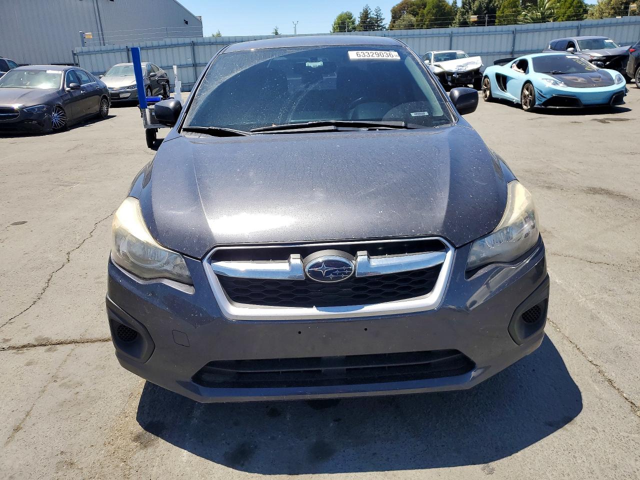 2014 Subaru Impreza Premium Black vin: JF1GJAD69EH010718