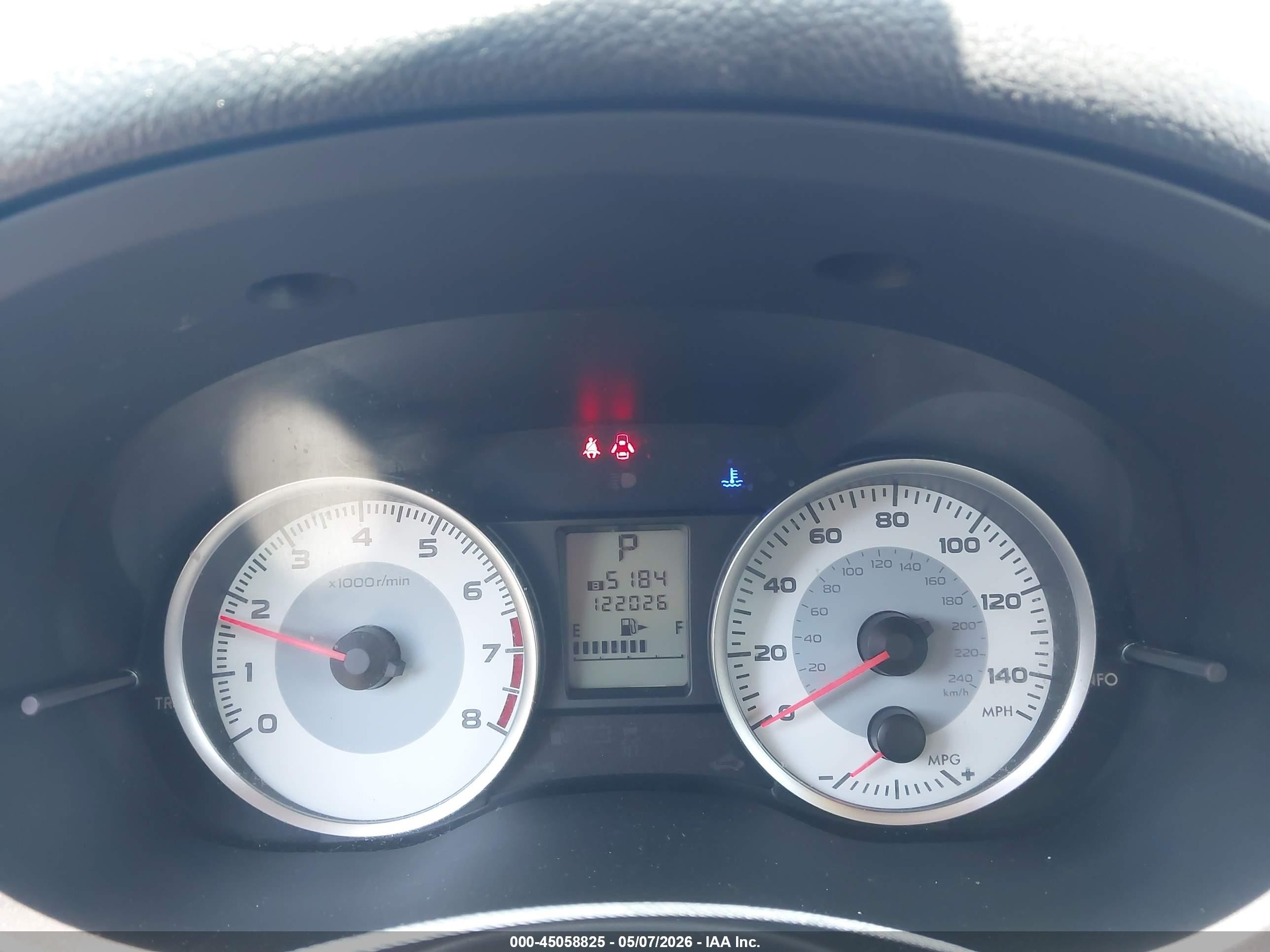 2012 Subaru Impreza 2.0i Premium Темно-бордовый vin: JF1GJAE60CH004740