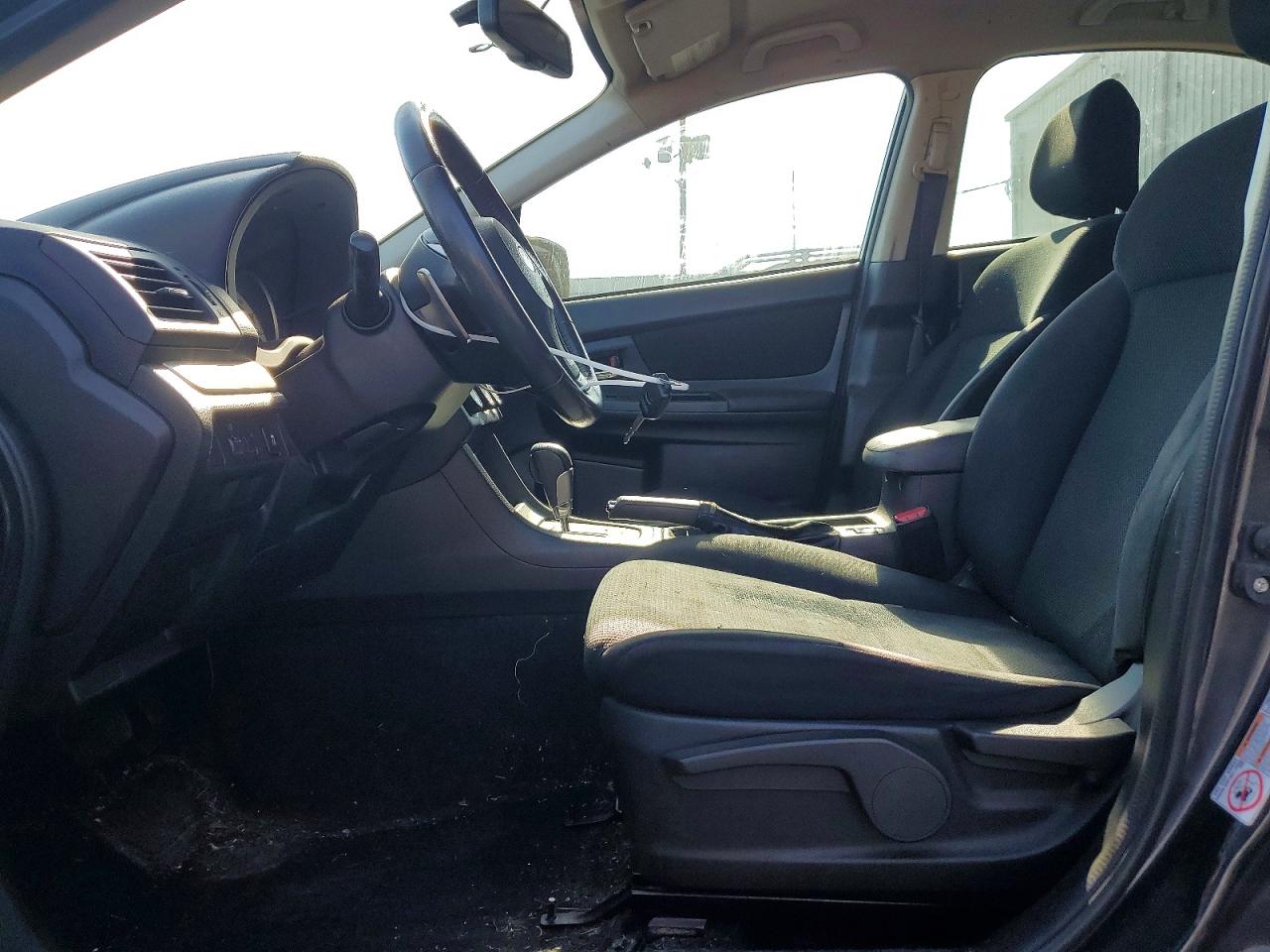 2012 Subaru Impreza Premium Black vin: JF1GJAE62CH004805