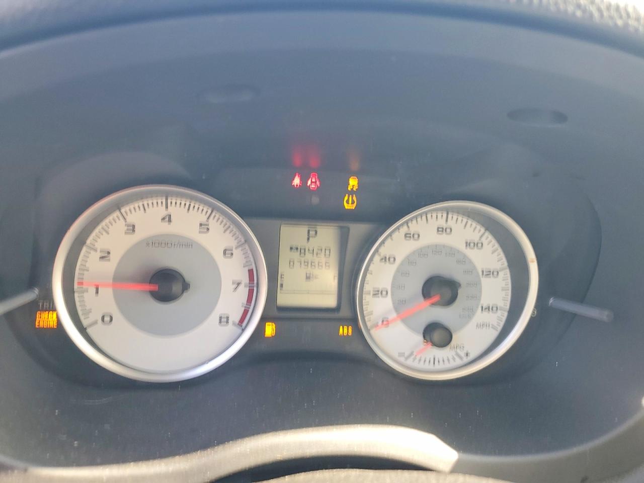2012 Subaru Impreza Premium Black vin: JF1GJAE62CH004805