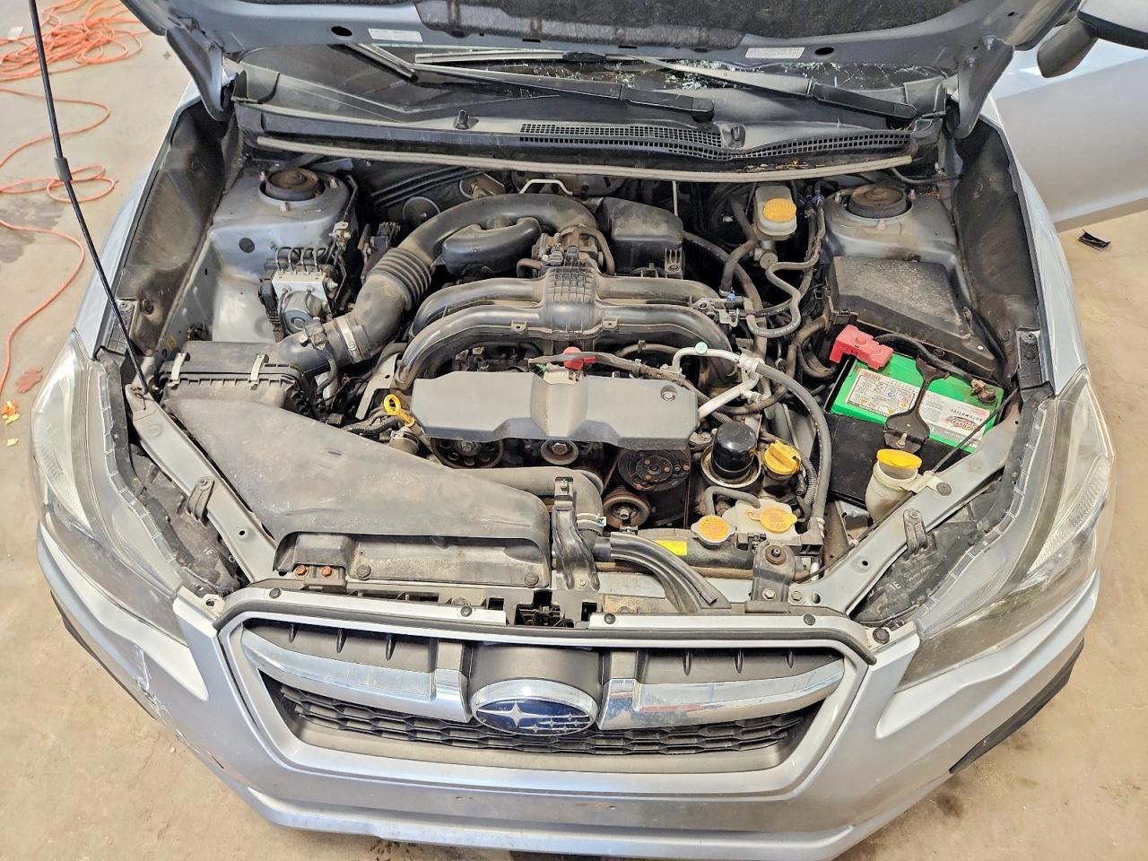 2014 Subaru Impreza Premium Silver vin: JF1GJAE65EH011735