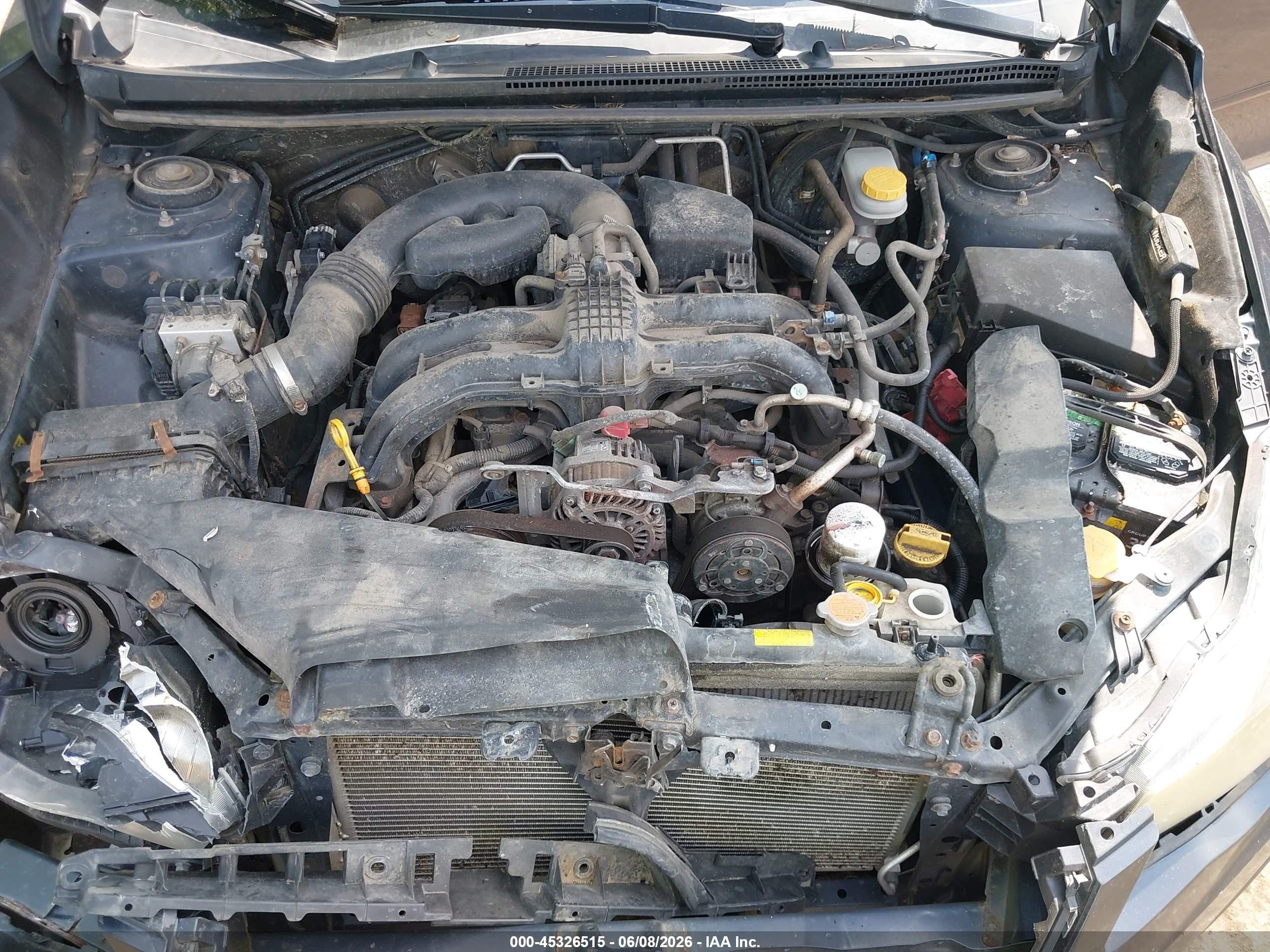 2014 Subaru Impreza 2.0i Premium Серый vin: JF1GJAE68EH007761