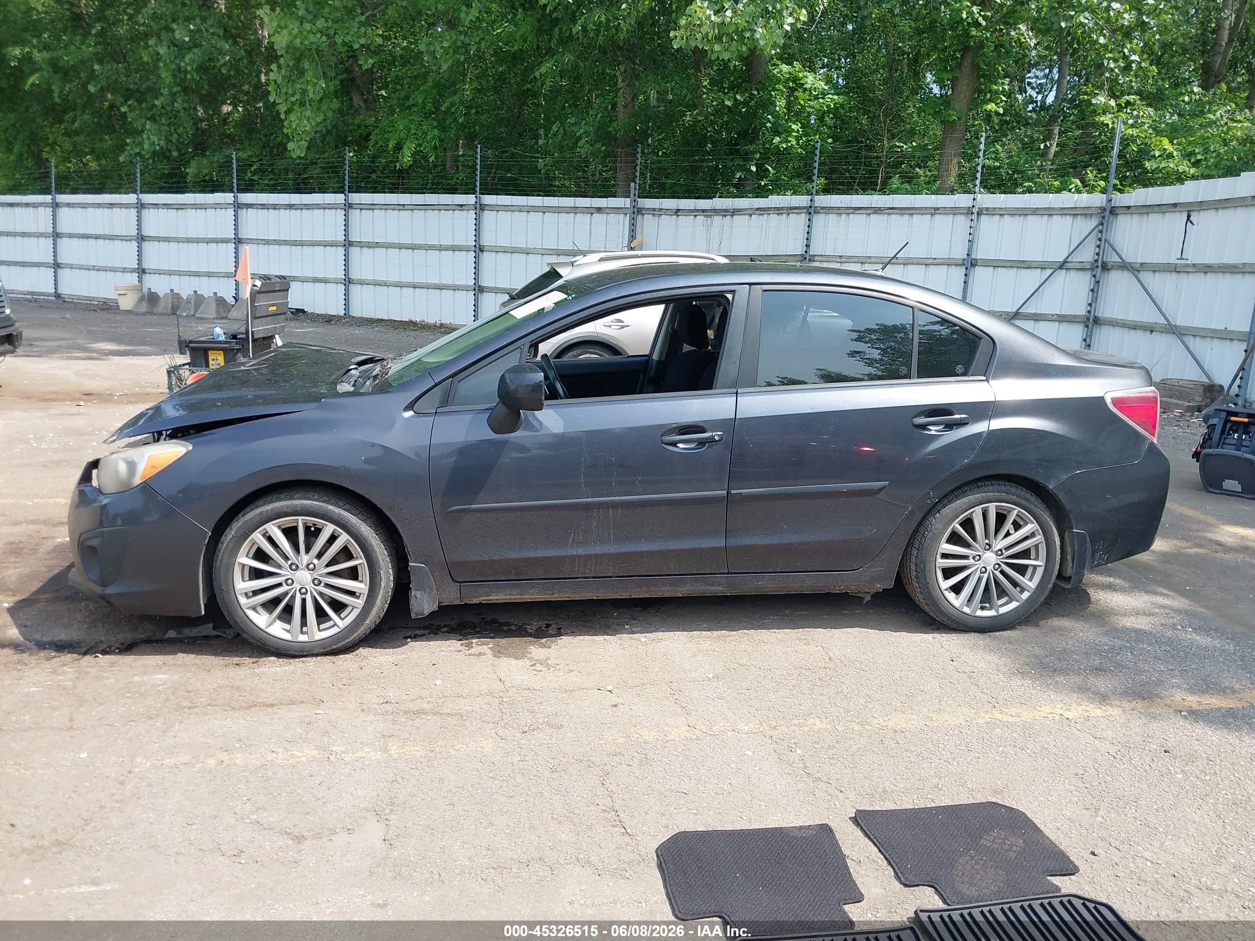 2014 Subaru Impreza 2.0i Premium Серый vin: JF1GJAE68EH007761