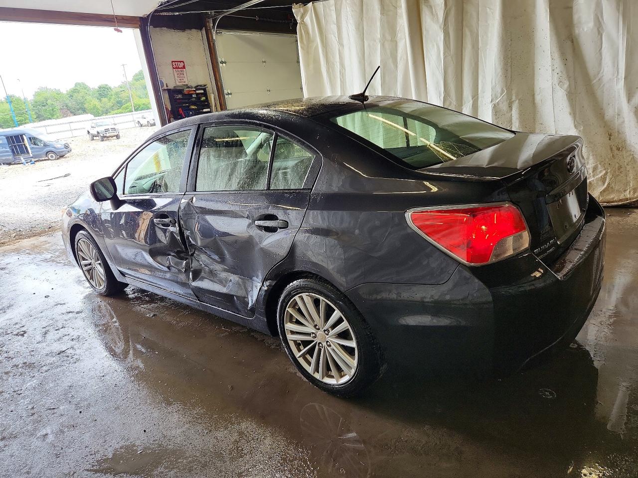 2013 Subaru Impreza Premium Charcoal vin: JF1GJAE6XDH022244