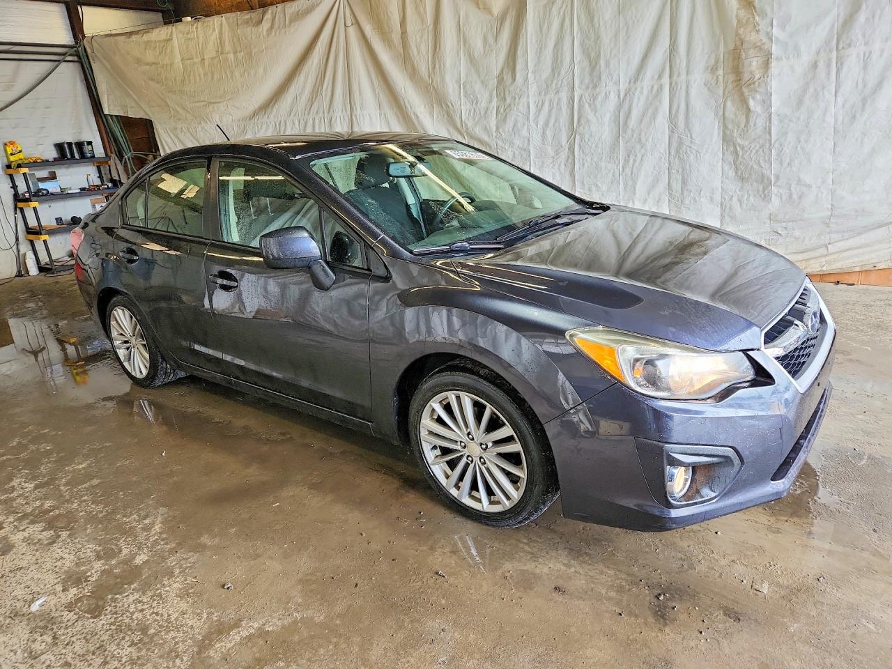 2013 Subaru Impreza Premium Charcoal vin: JF1GJAE6XDH022244