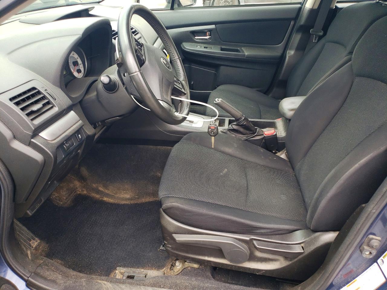 2012 Subaru Impreza Premium Blue vin: JF1GJAF61CH020329