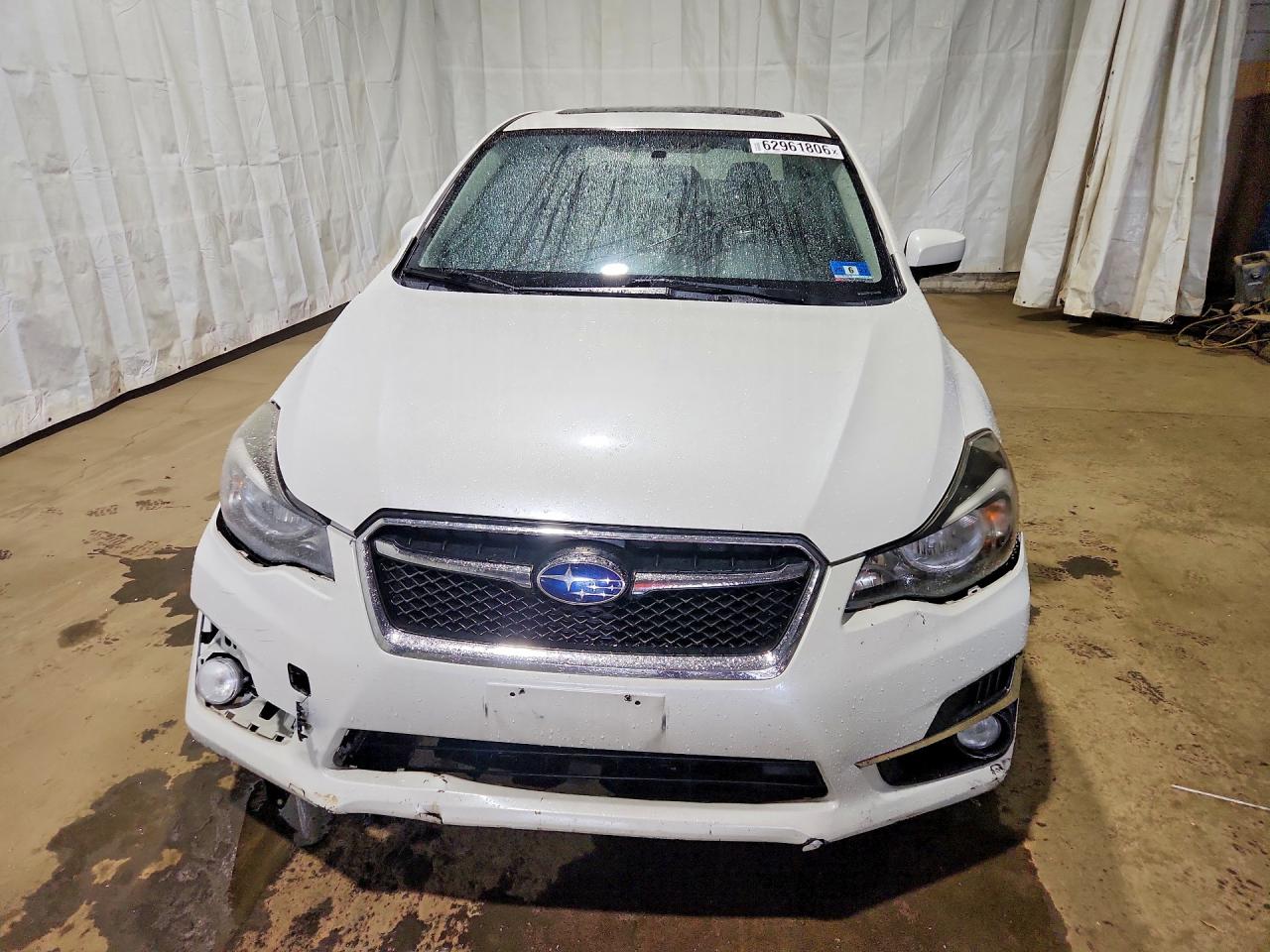 2016 Subaru Impreza Premium Plus White vin: JF1GJAF62GH016022