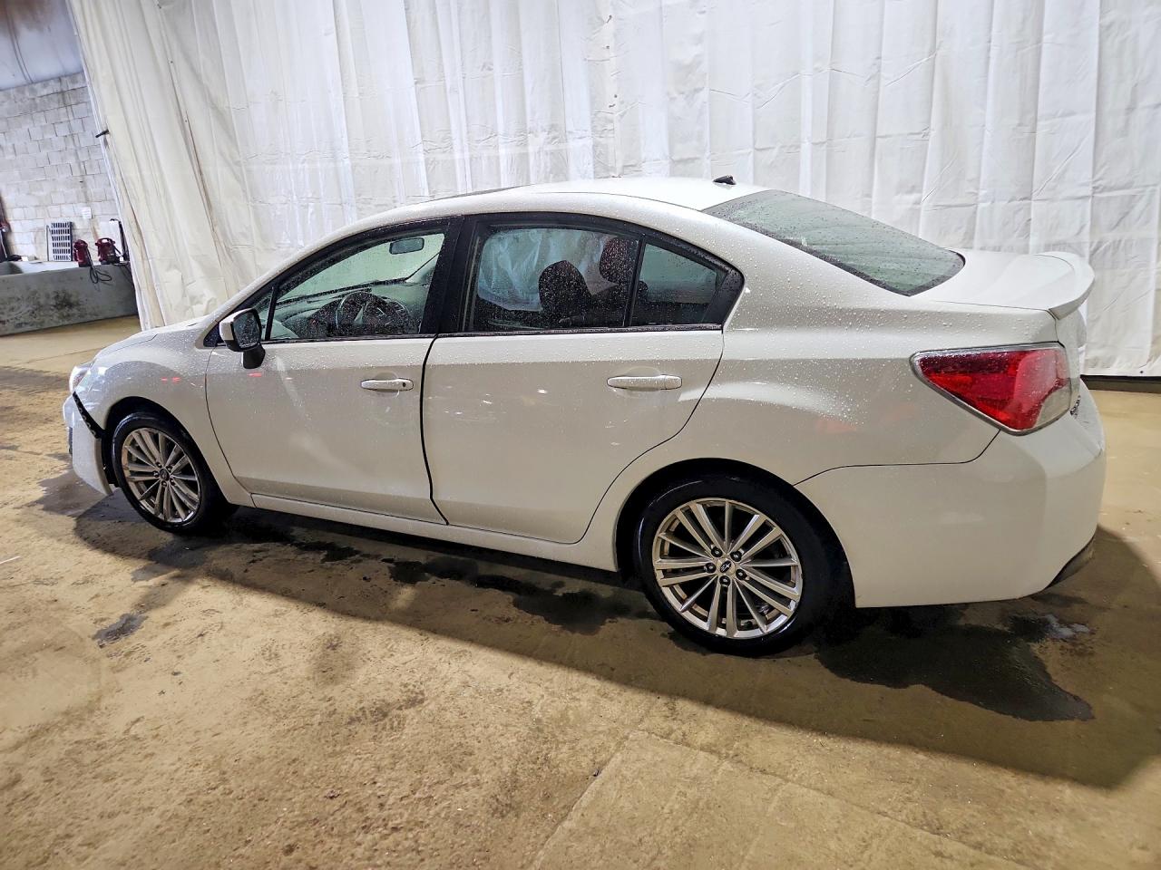 2016 Subaru Impreza Premium Plus White vin: JF1GJAF62GH016022