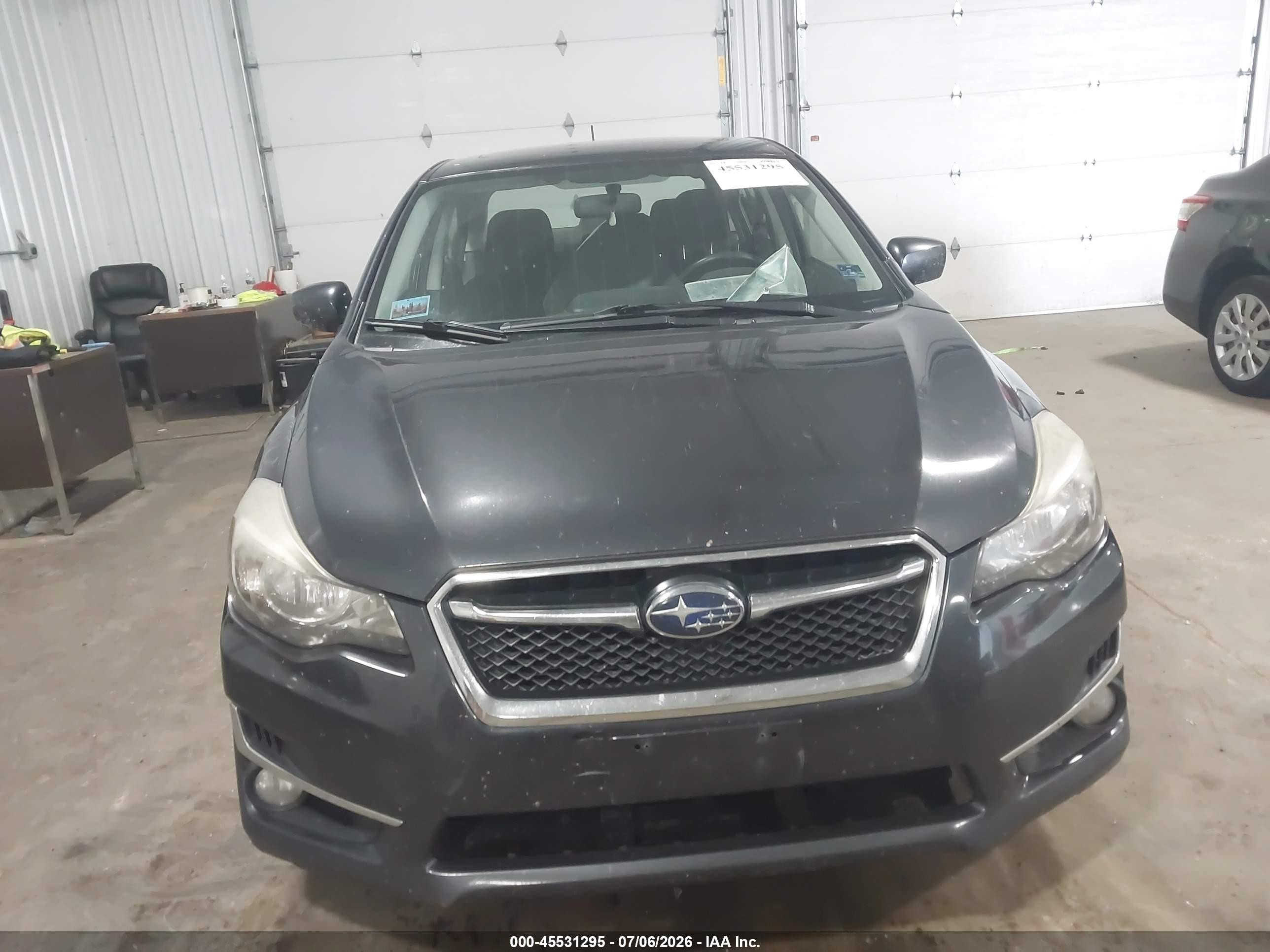 2016 Subaru Impreza 2.0i Premium Black vin: JF1GJAF67GH021278