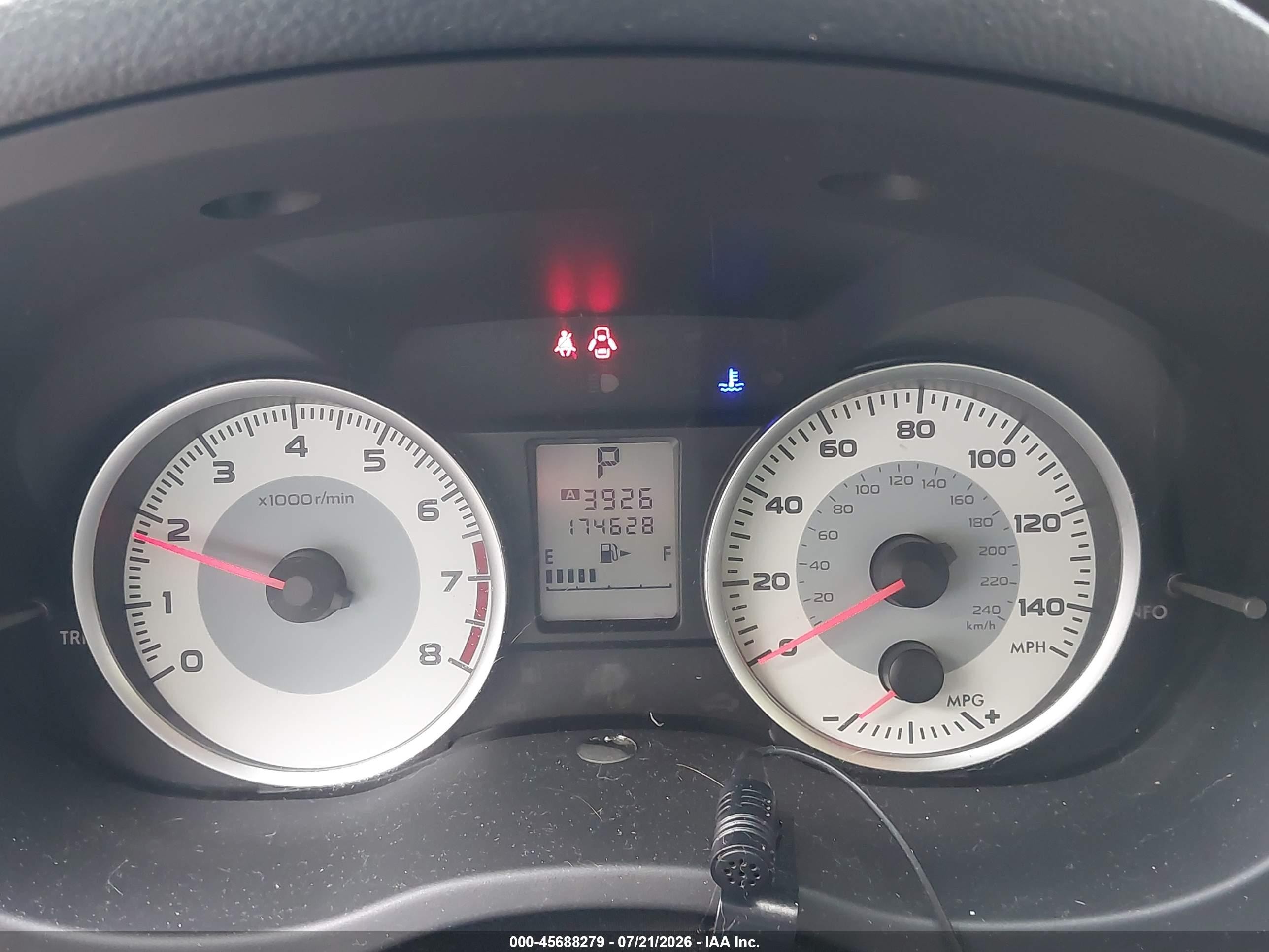 2012 Subaru Impreza 2.0i Premium Purple vin: JF1GJAF68CH005634