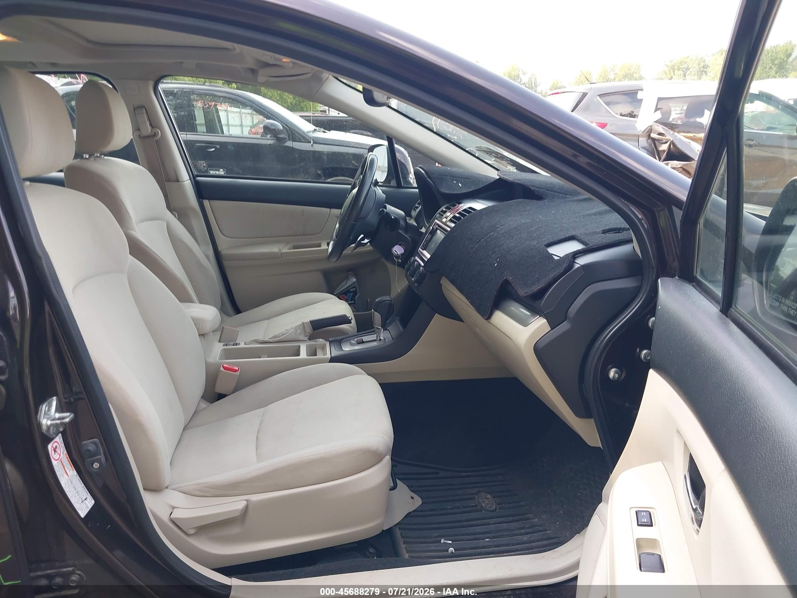 2012 Subaru Impreza 2.0i Premium Purple vin: JF1GJAF68CH005634