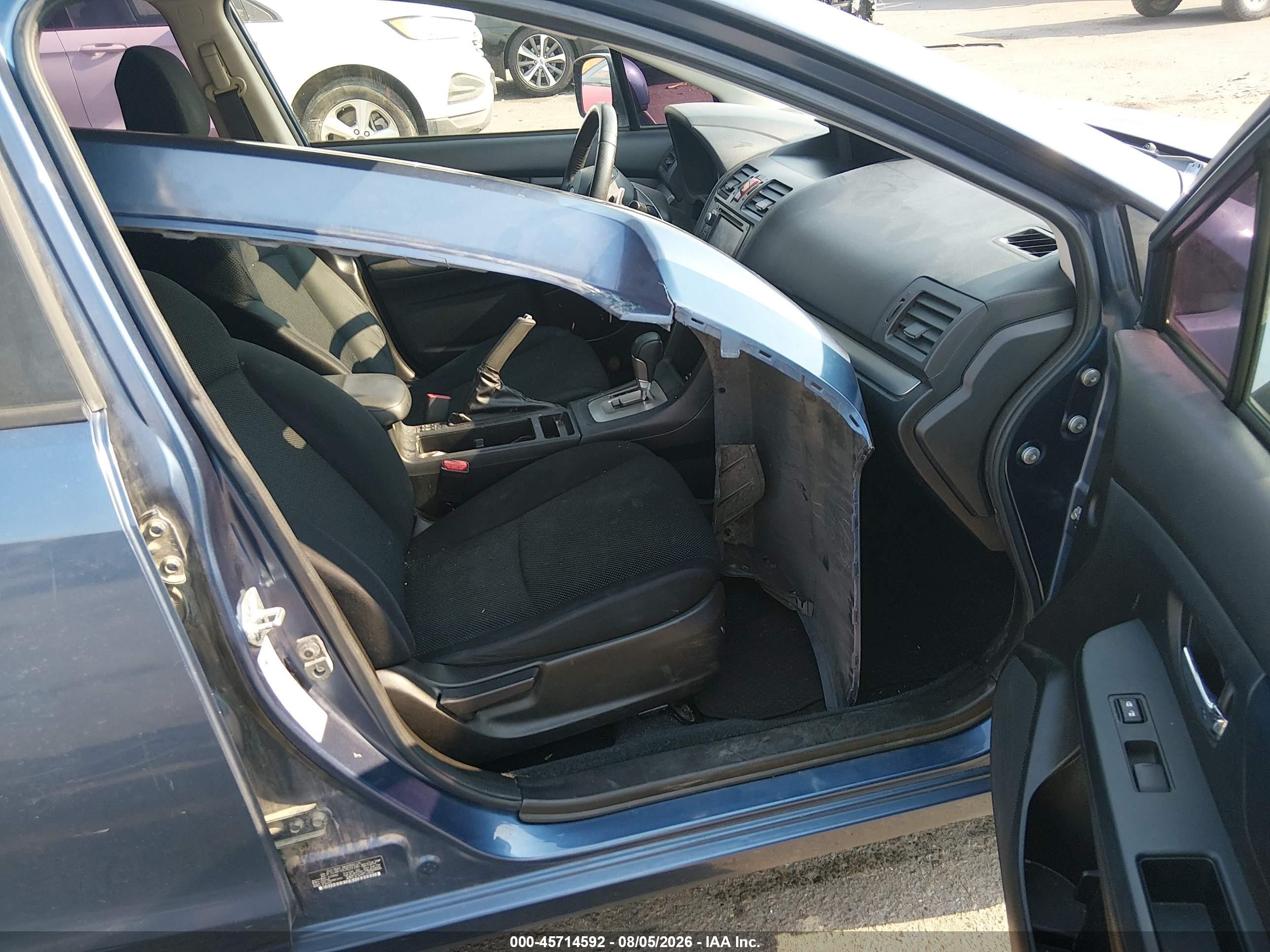 2012 Subaru Impreza 2.0i Premium Синий vin: JF1GJAF68CH011286