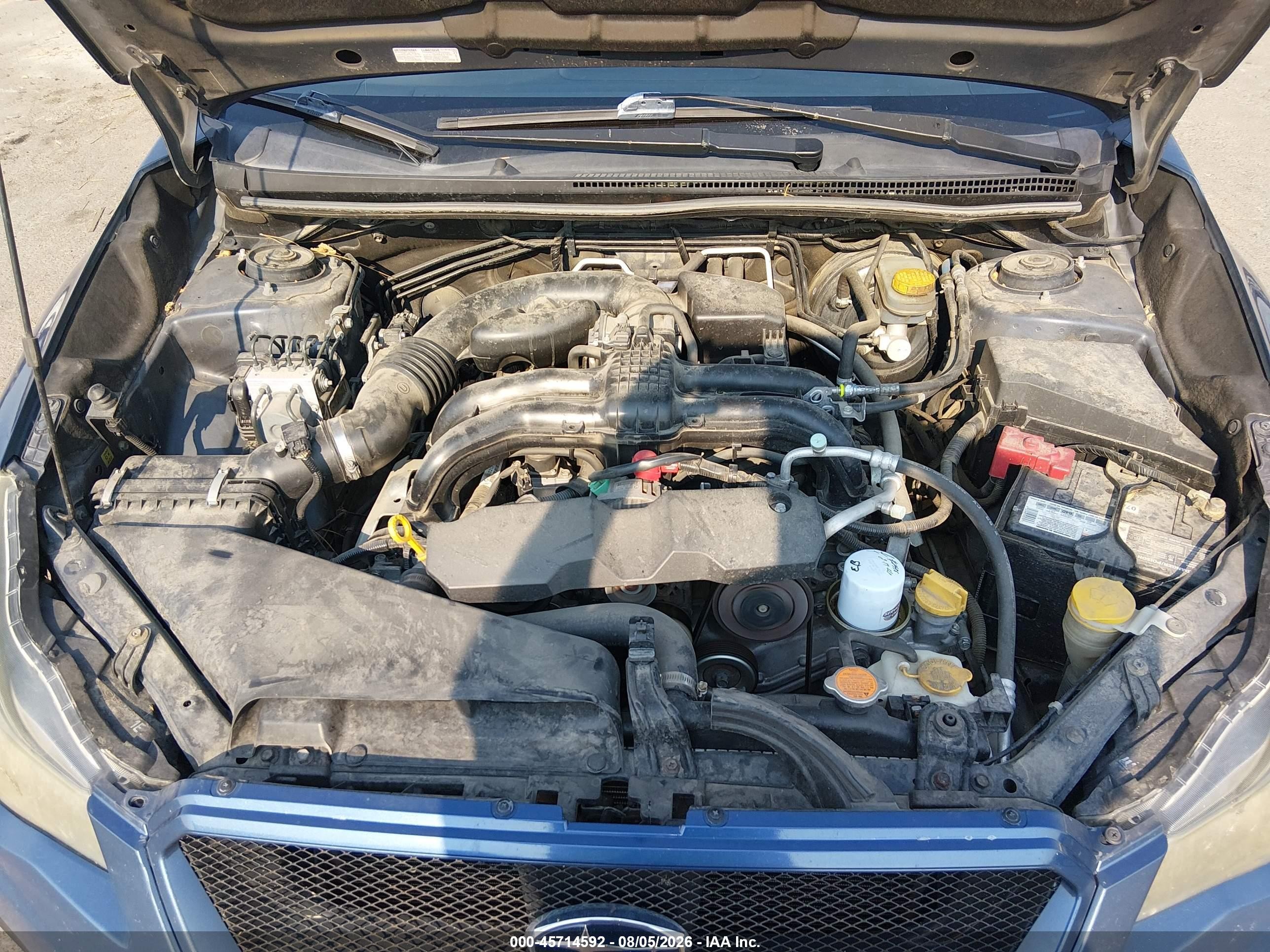 2012 Subaru Impreza 2.0i Premium Синий vin: JF1GJAF68CH011286