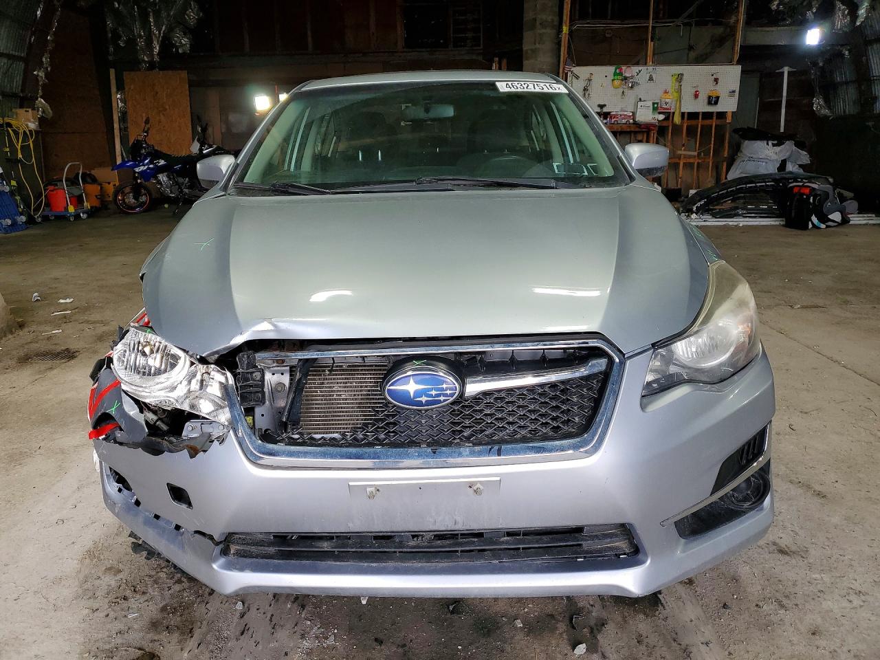 2016 Subaru Impreza Premium Plus Silver vin: JF1GJAF6XGH002322