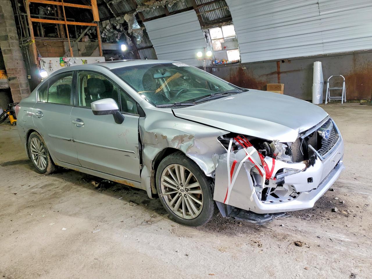 2016 Subaru Impreza Premium Plus Silver vin: JF1GJAF6XGH002322
