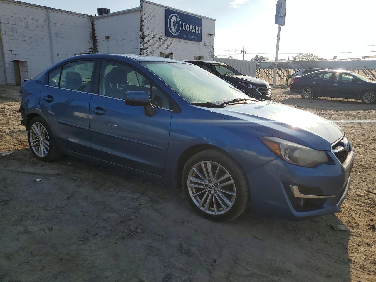 2016 Subaru Impreza Premium Plus Blue vin: JF1GJAF6XGH005642