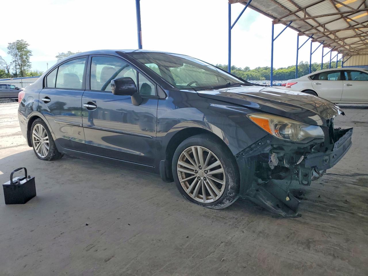 2012 Subaru Impreza Limited Charcoal vin: JF1GJAG62CH022184