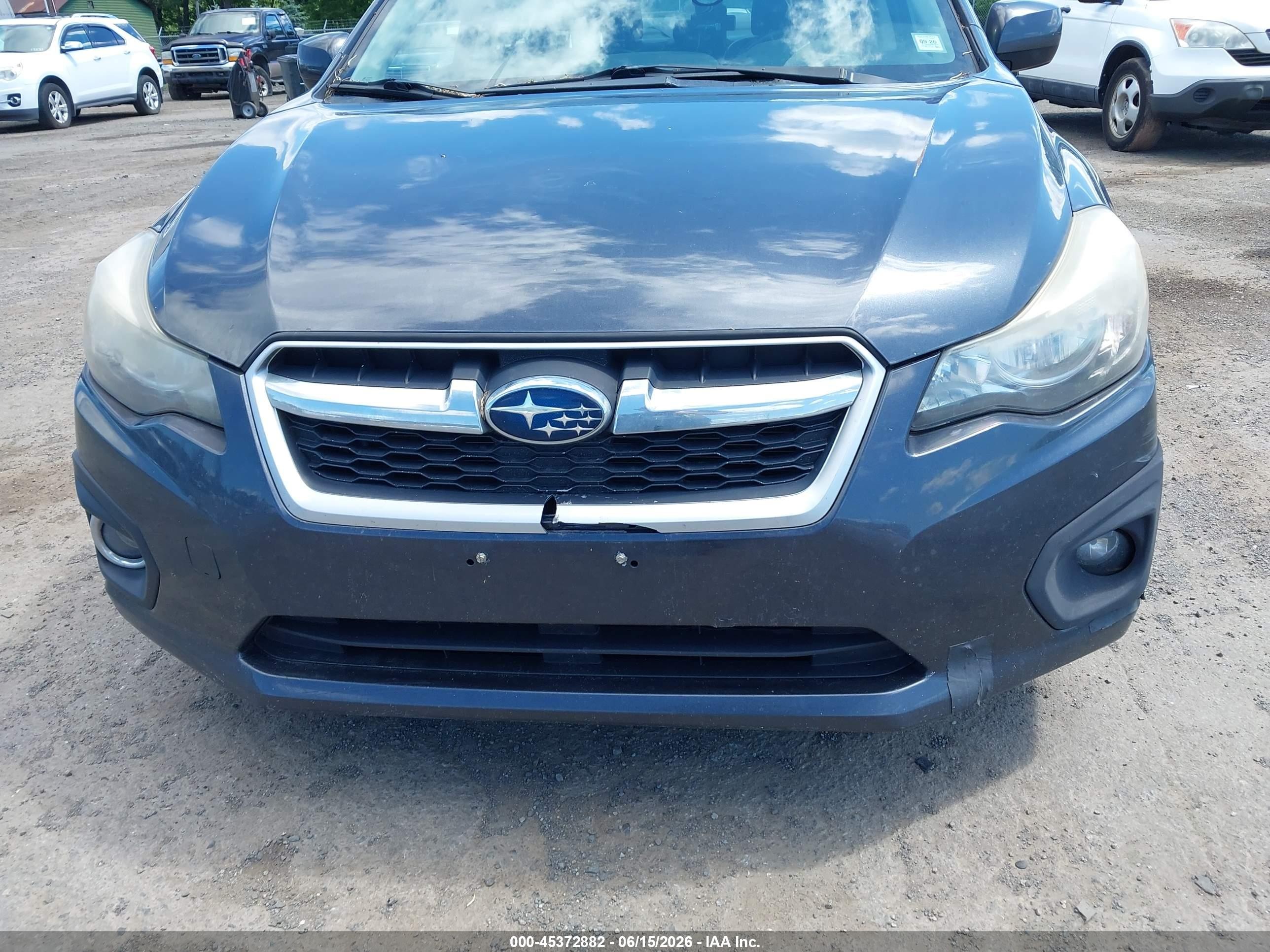 2012 Subaru Impreza 2.0i Limited Gray vin: JF1GJAG65CH013236