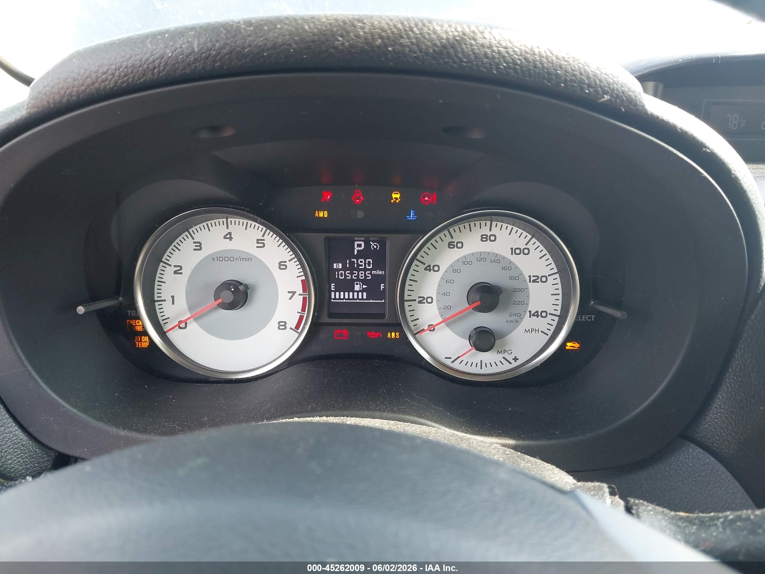 2013 Subaru Impreza 2.0i Limited Blue vin: JF1GJAG66DH007219