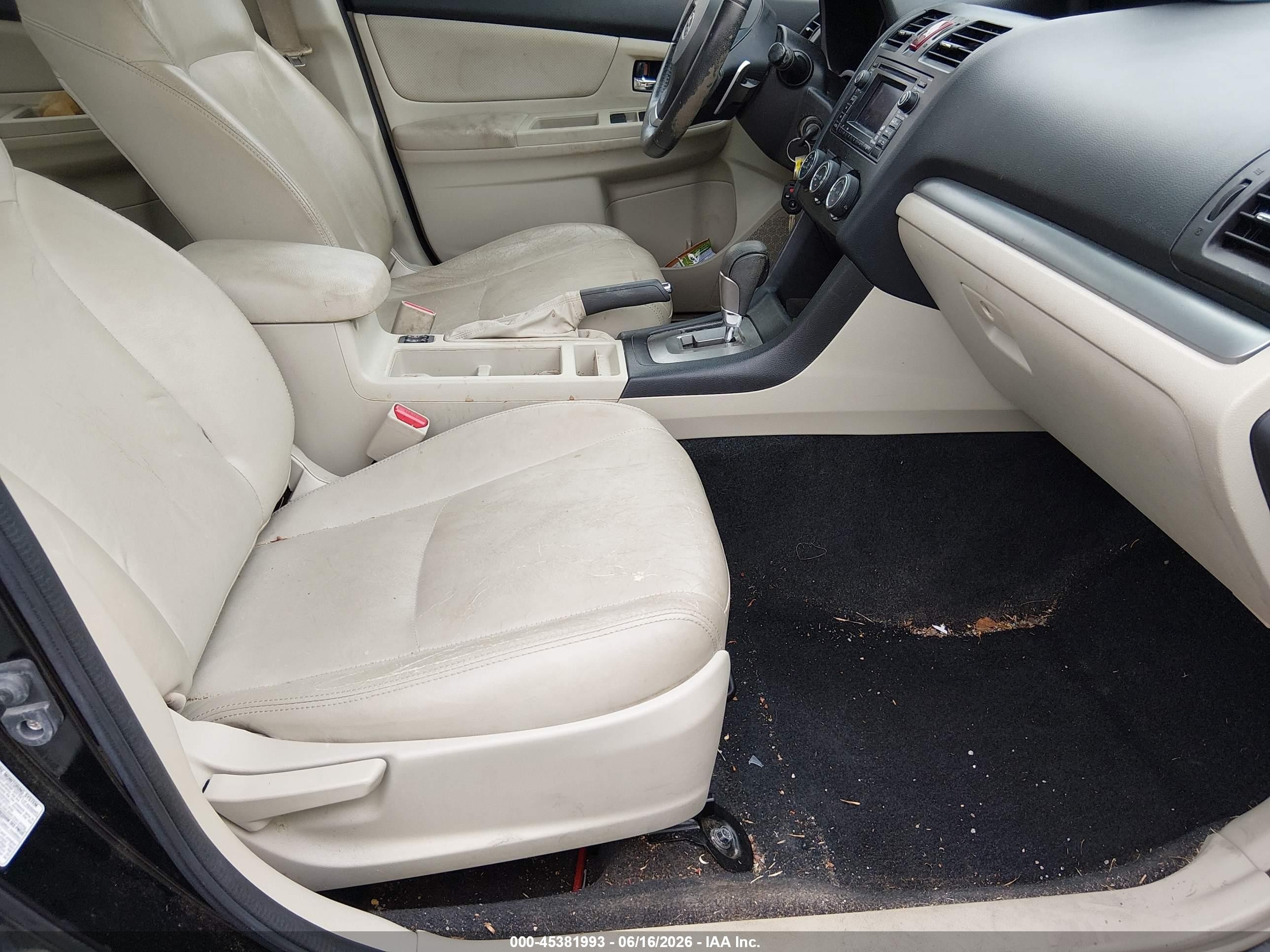 2012 Subaru Impreza 2.0i Limited Black vin: JF1GJAG67CH005185