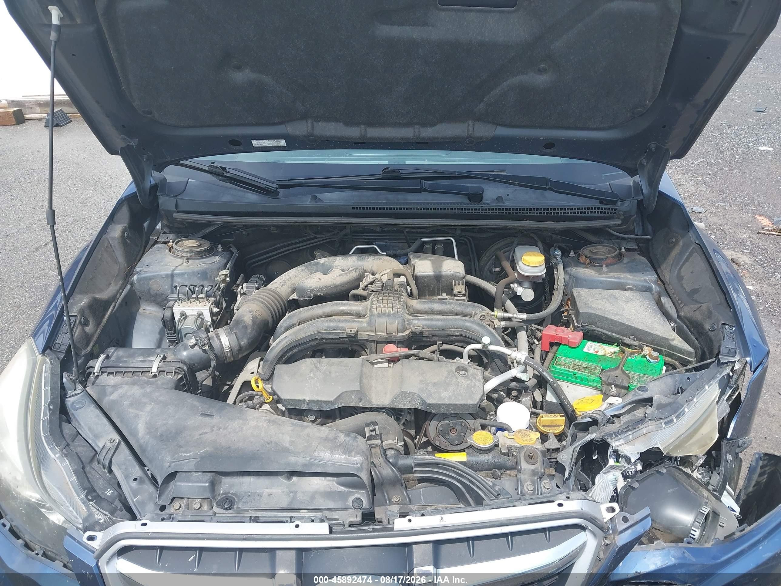 2013 Subaru Impreza 2.0i Limited Dark Blue vin: JF1GJAG68DH031506
