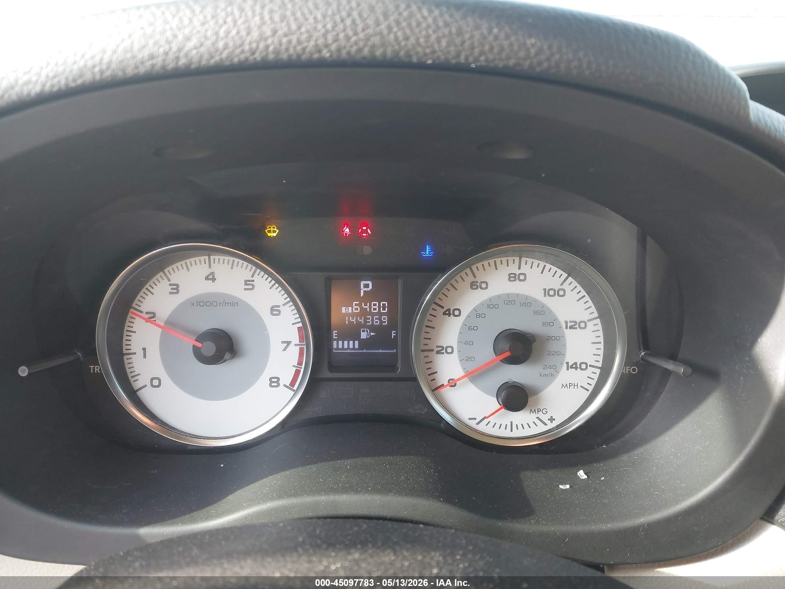 2012 Subaru Impreza 2.0i Limited Blue vin: JF1GJAG69CH021260