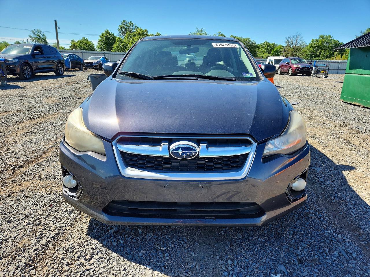 2012 Subaru Impreza Limited Black vin: JF1GJAH62CH016352
