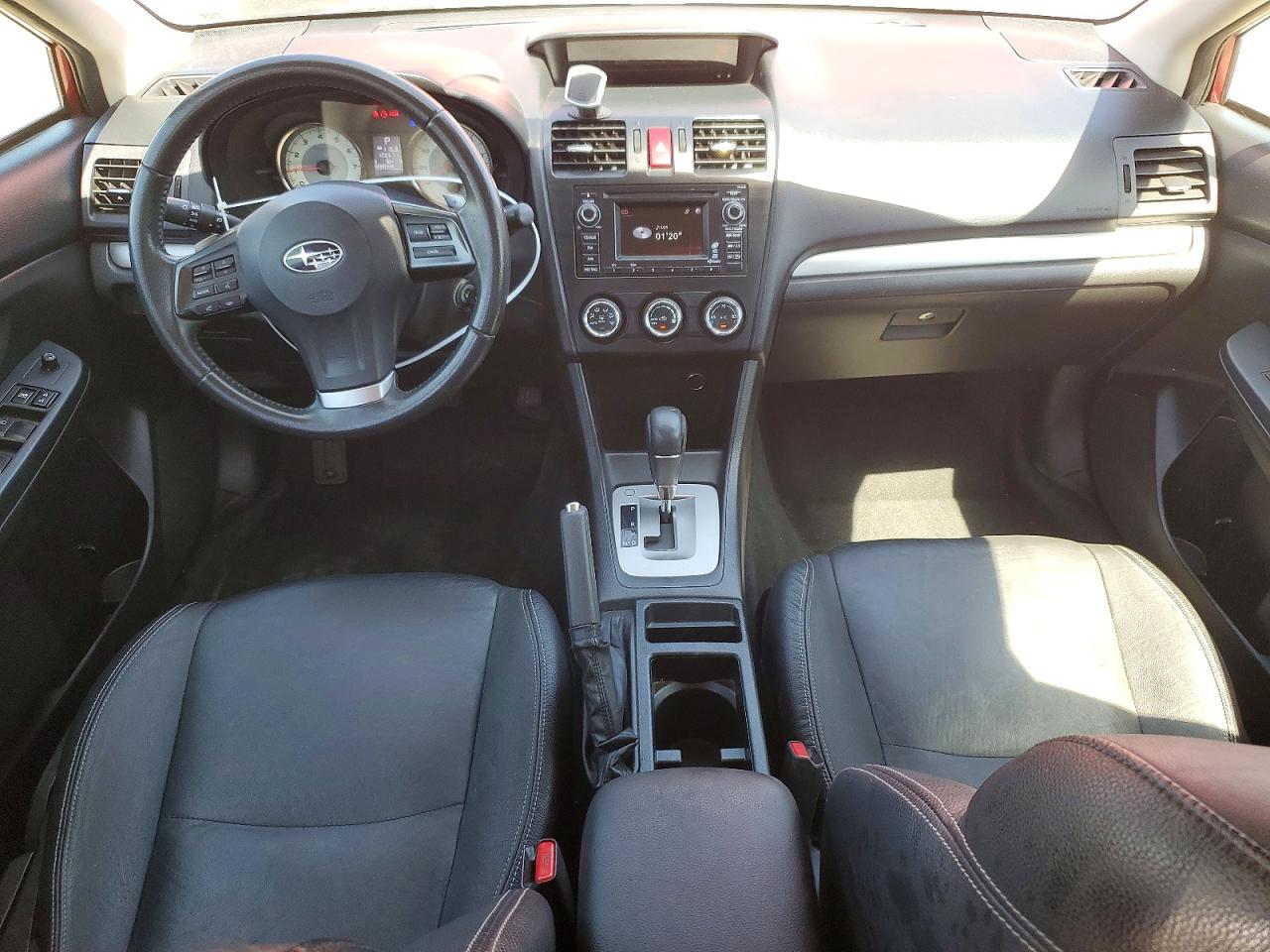 2012 Subaru Impreza Limited Burgundy vin: JF1GJAH67CH023362