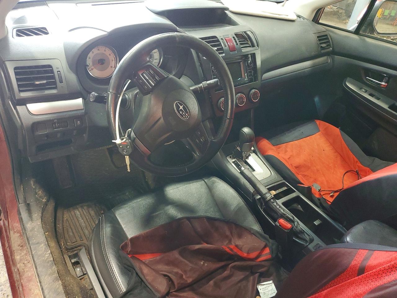 2013 Subaru Impreza Limited Бордовый vin: JF1GJAH69DH018083
