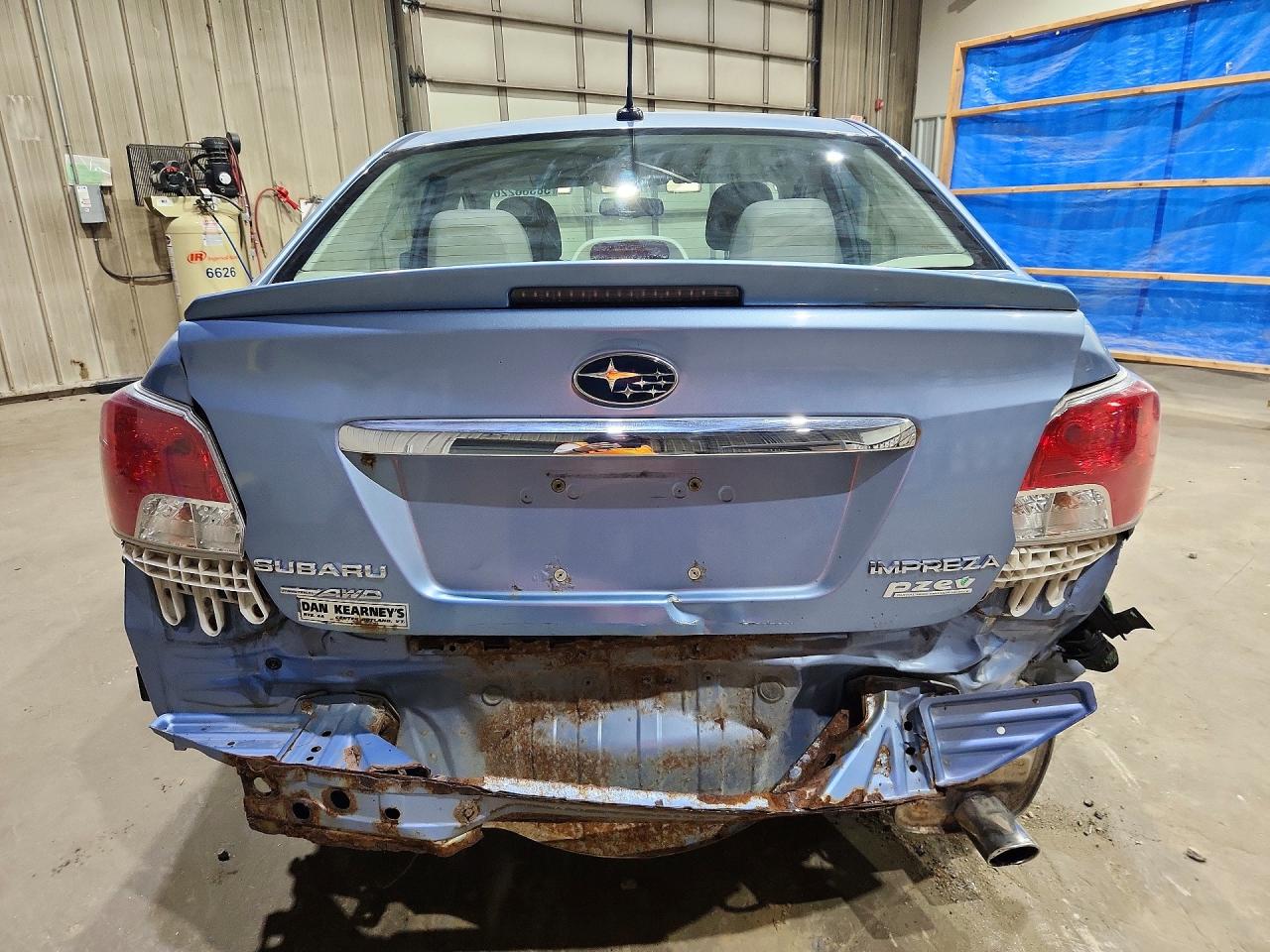 2012 Subaru Impreza Limited Синий vin: JF1GJAK63CH017860