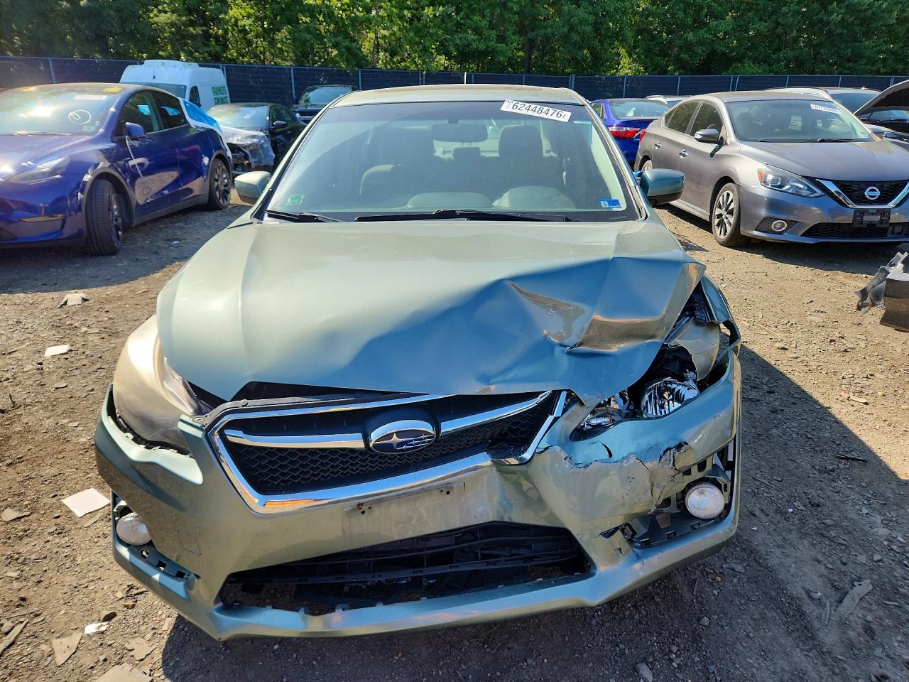 2015 Subaru Impreza Premium Plus Серый vin: JF1GJAK64FH020092