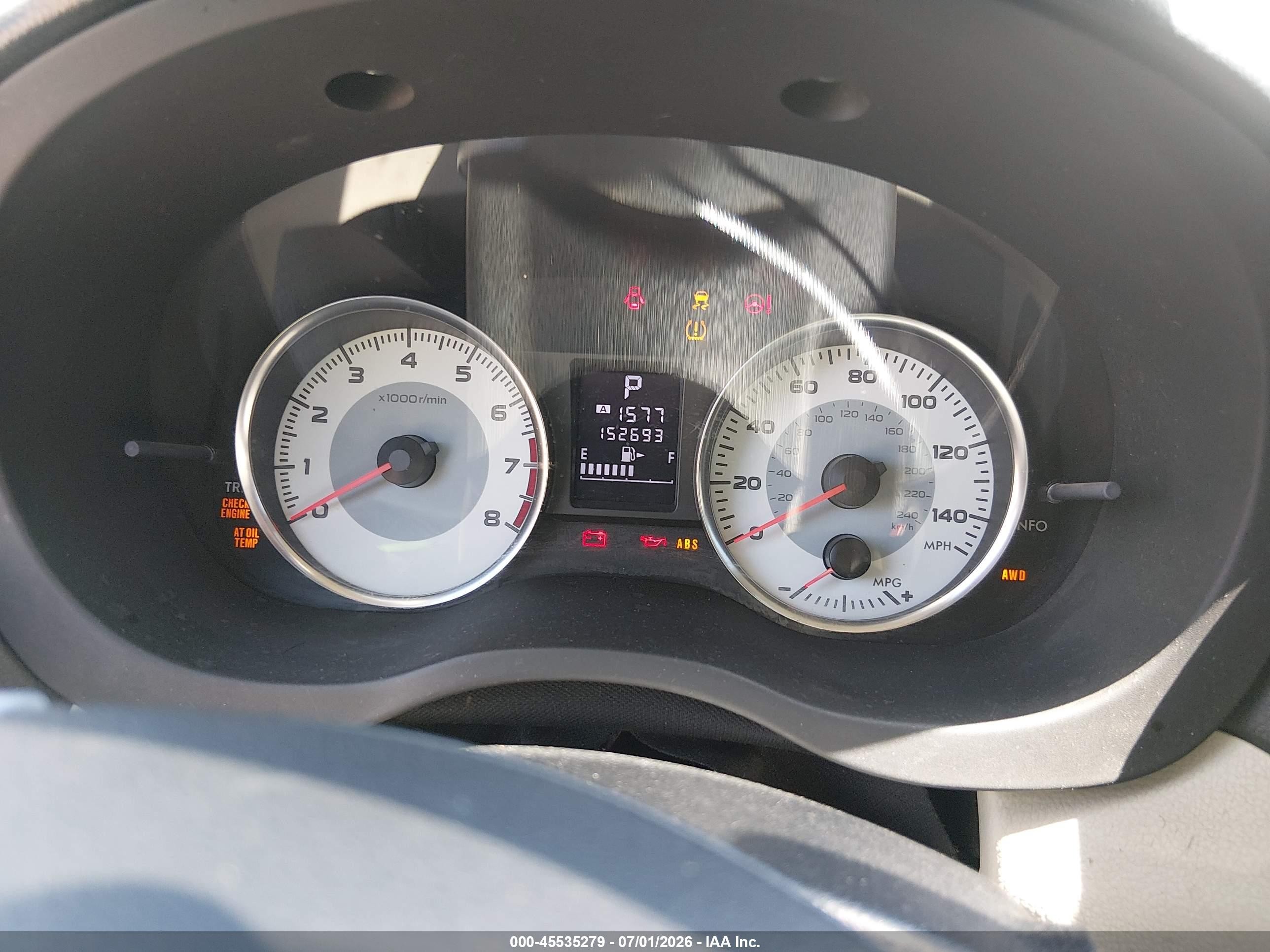 2012 Subaru Impreza 2.0i Limited White vin: JF1GJAK65CH023742