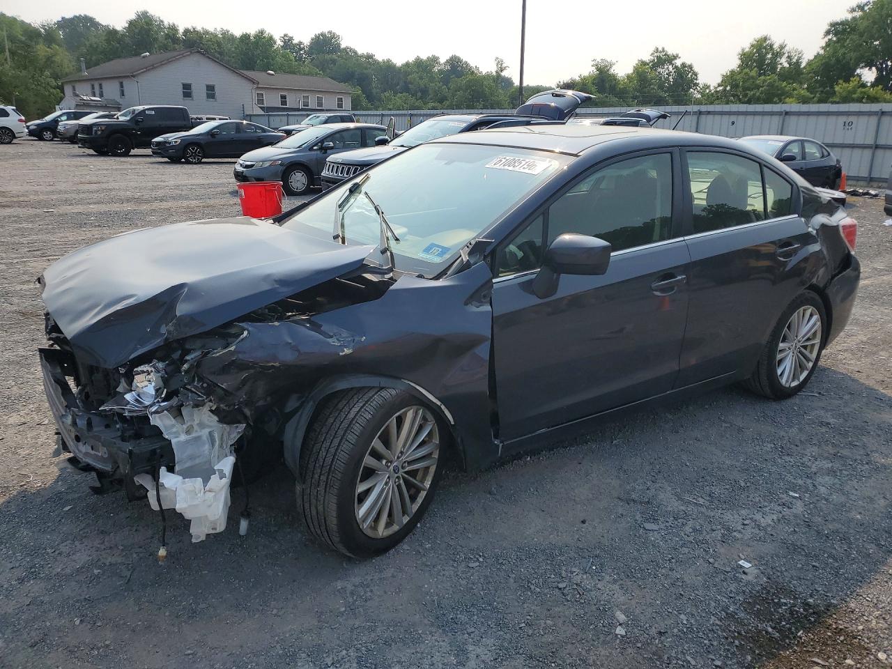 2015 Subaru Impreza Premium Plus Charcoal vin: JF1GJAK65FH002779