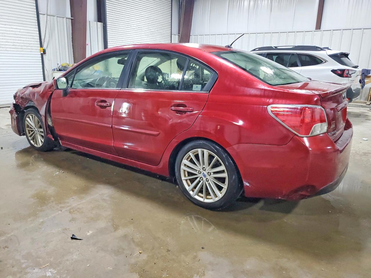 2015 Subaru Impreza Premium Plus Темно-бордовый vin: JF1GJAK65FH010283