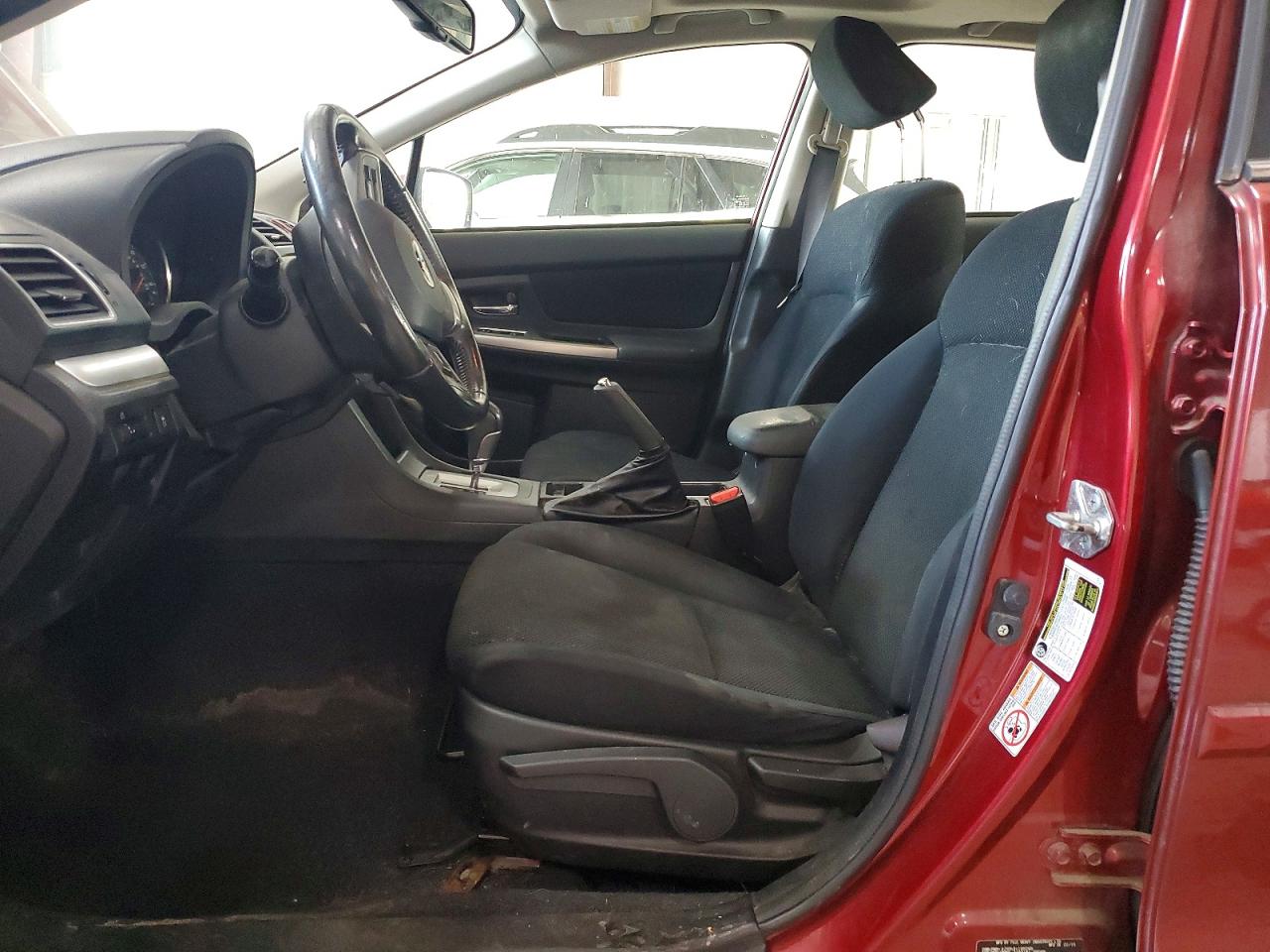 2015 Subaru Impreza Premium Plus Темно-бордовый vin: JF1GJAK65FH010283