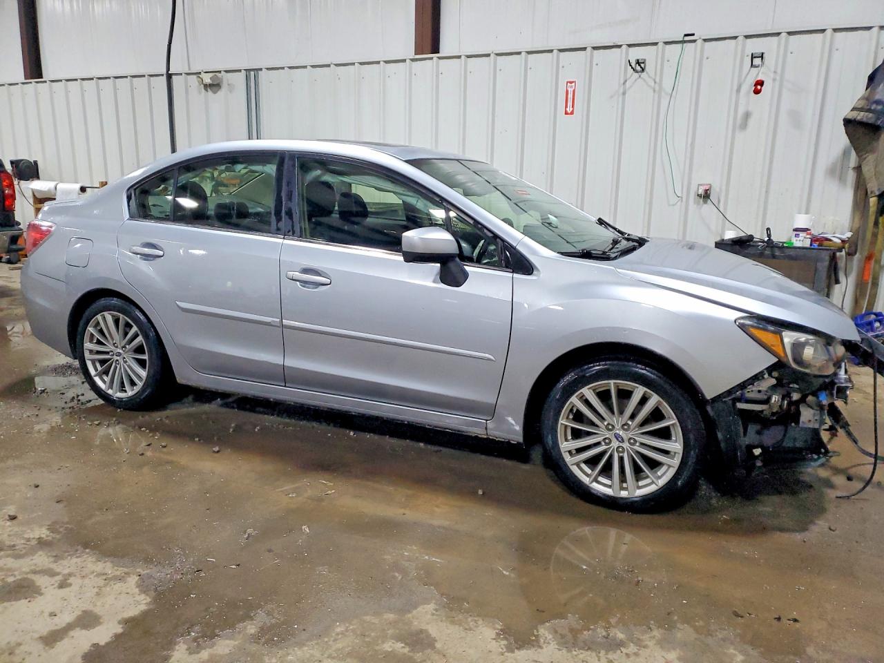 2015 Subaru Impreza Premium Plus Gray vin: JF1GJAK65FH019419