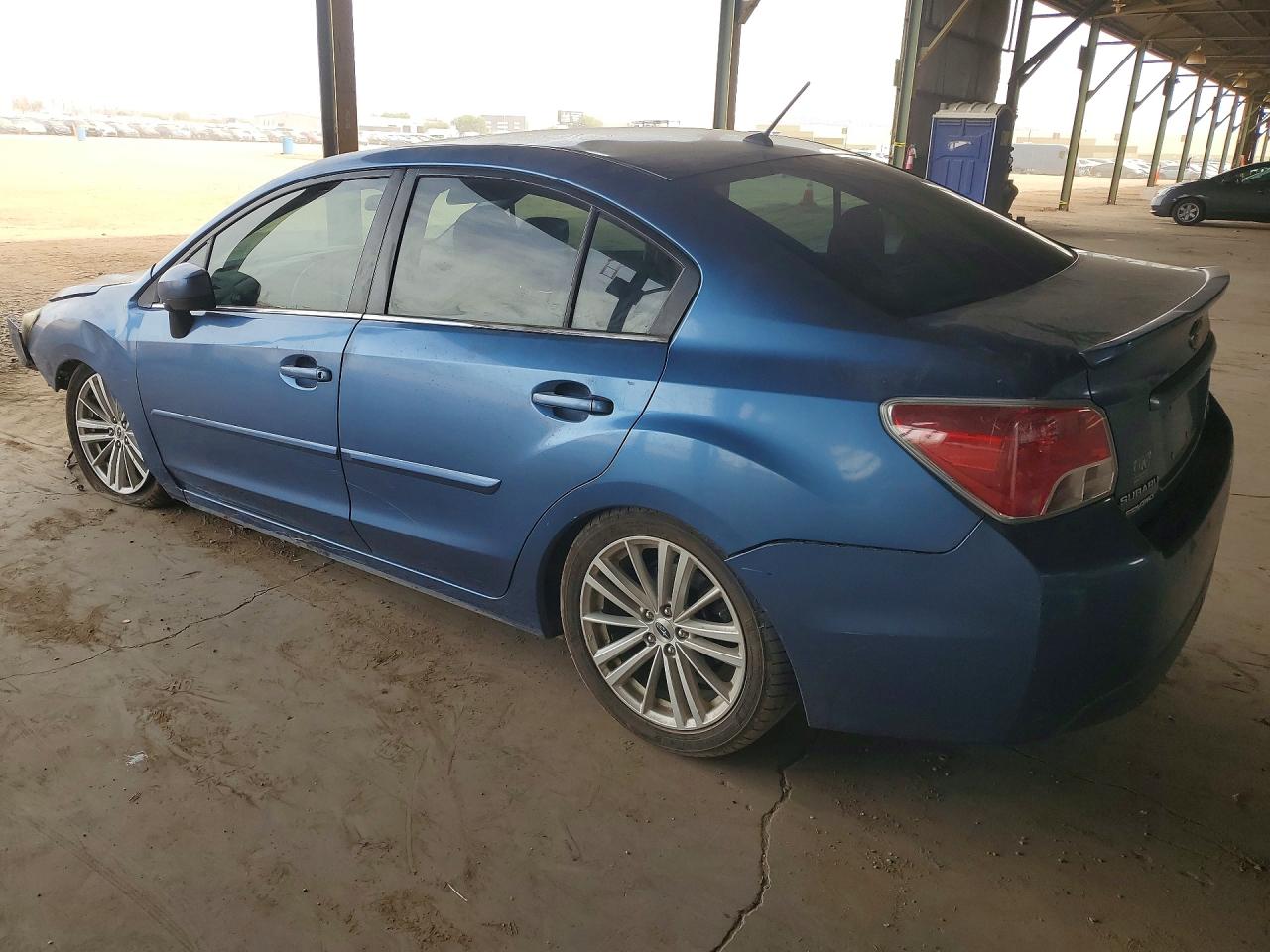 2015 Subaru Impreza Premium Plus Синий vin: JF1GJAK65FH019730