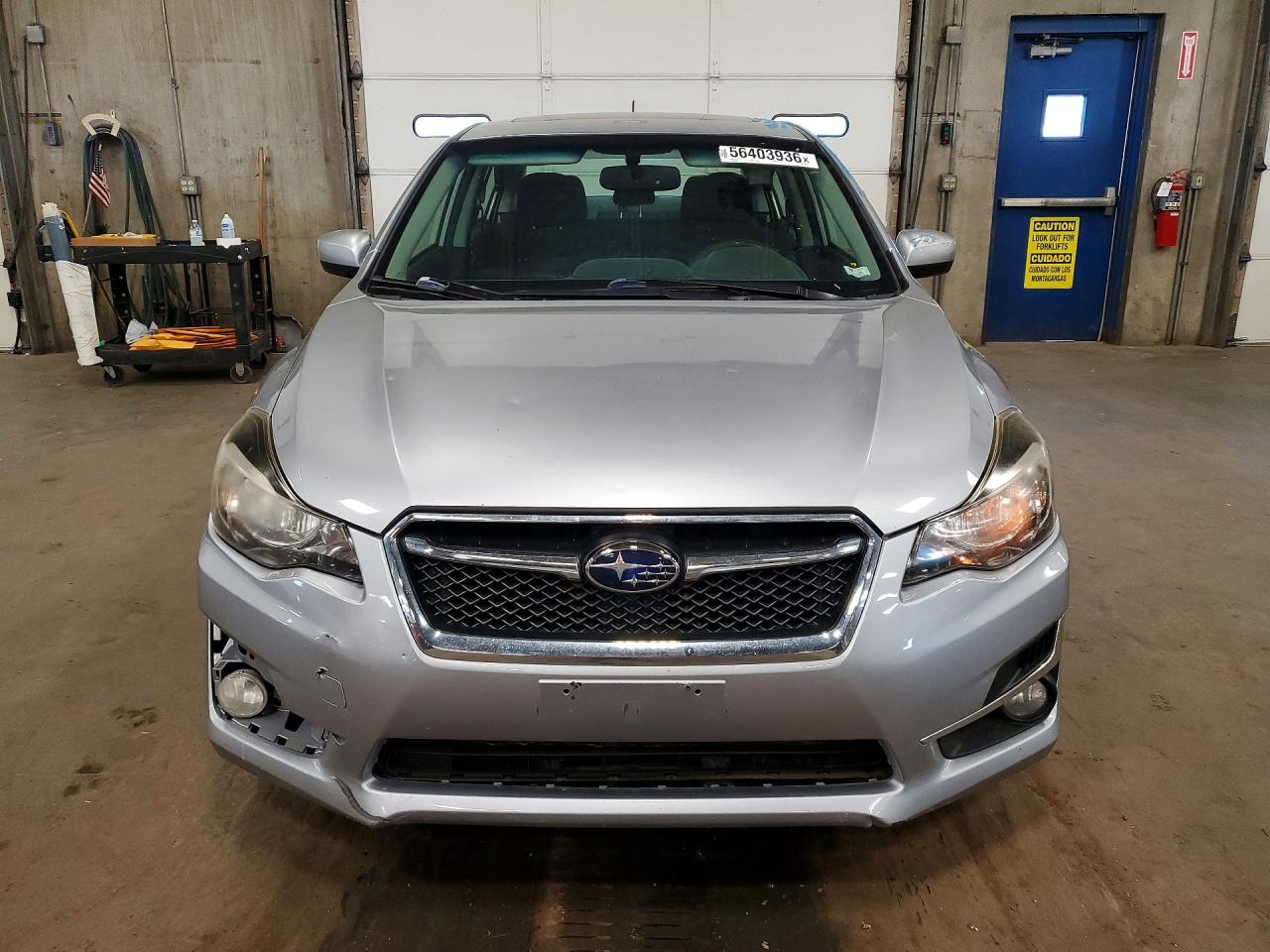 2015 Subaru Impreza Premium Plus Silver vin: JF1GJAK66FH004976