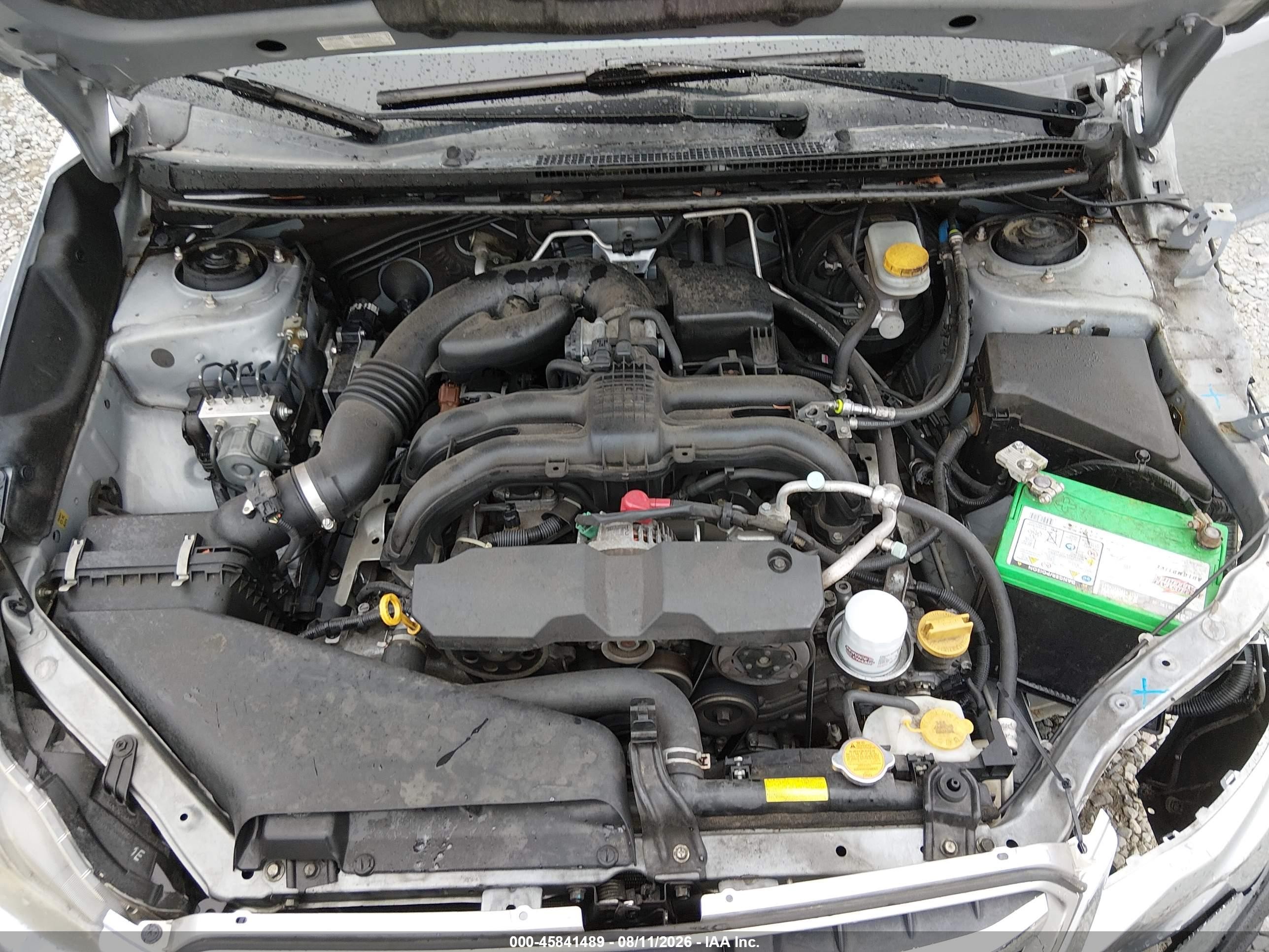 2013 Subaru Impreza 2.0i Limited Серебряный vin: JF1GJAK67DH010038