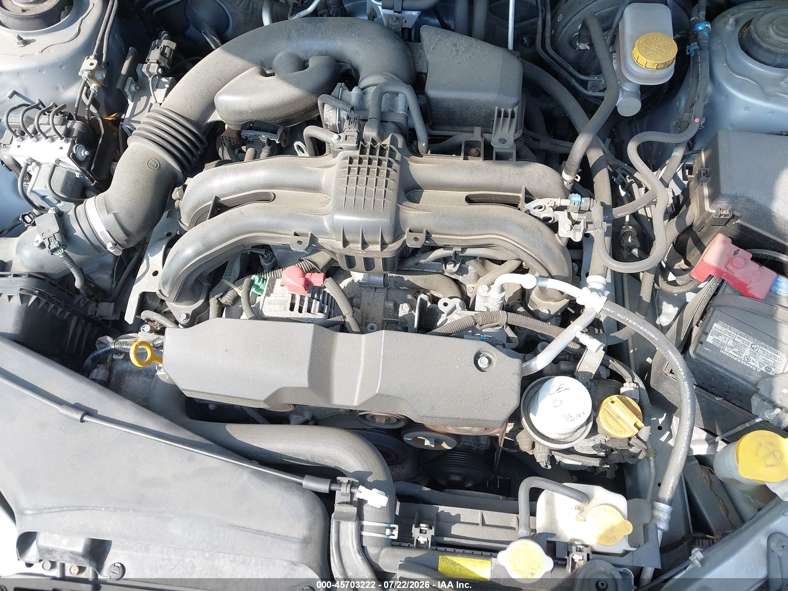 2015 Subaru Impreza 2.0i Premium Серебряный vin: JF1GJAK67FH005991